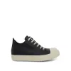 Classic Low Leather Sneakers in Black/Milk sold by MARAIS