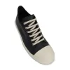 Classic Low Leather Sneakers in Black/Milk sold by MARAIS