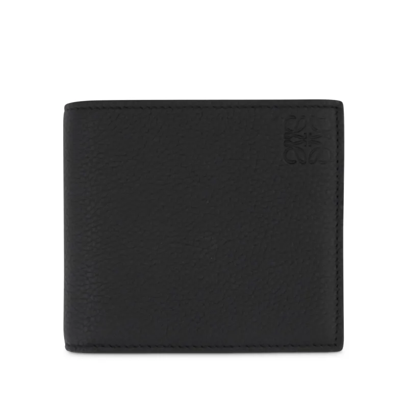 Bifold Wallet in Soft Grained Calfskin in Black sold by MARAIS