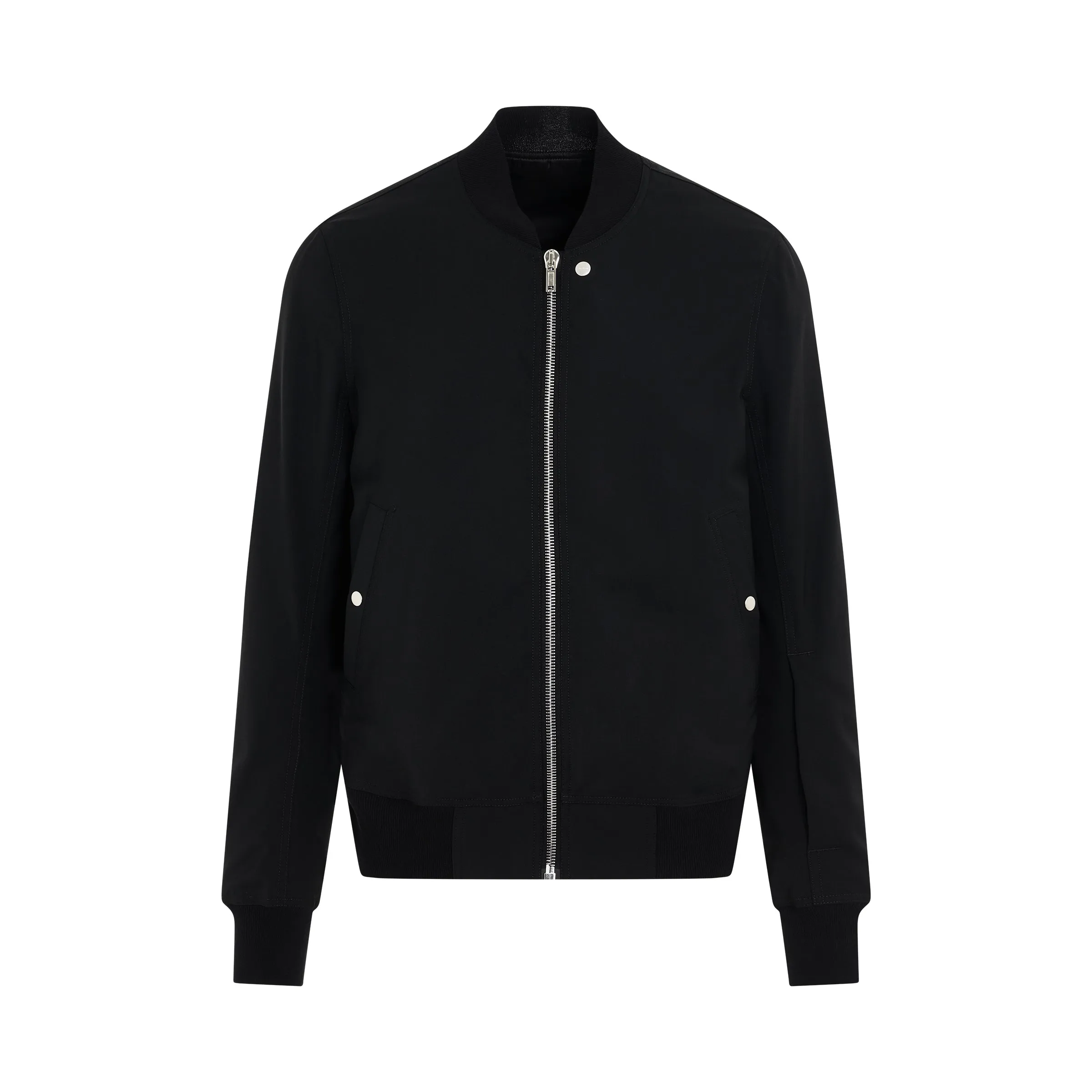 Classic Flight Jacket in Black sold by MARAIS