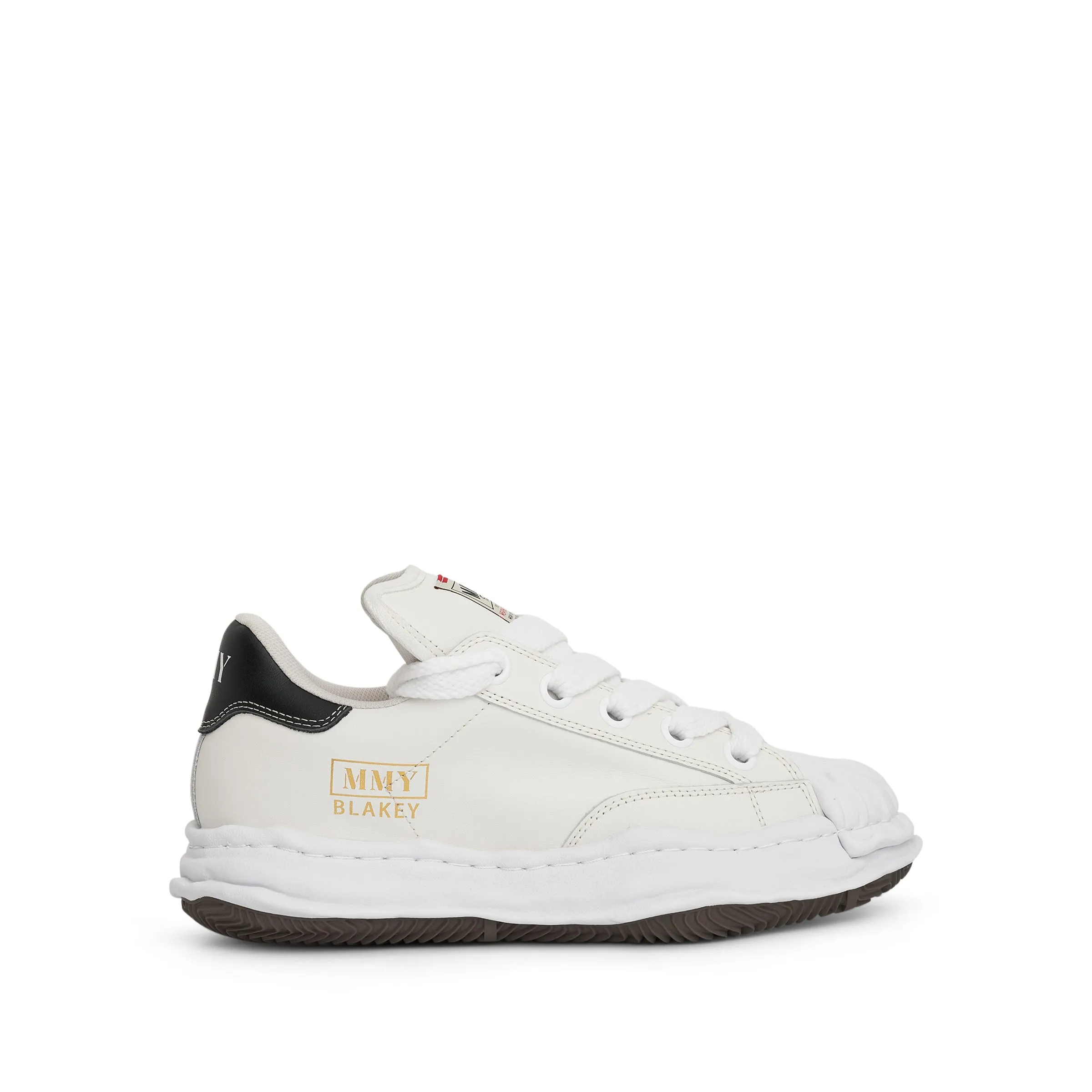 Blakey OG Puffer Sneaker in White sold by MARAIS