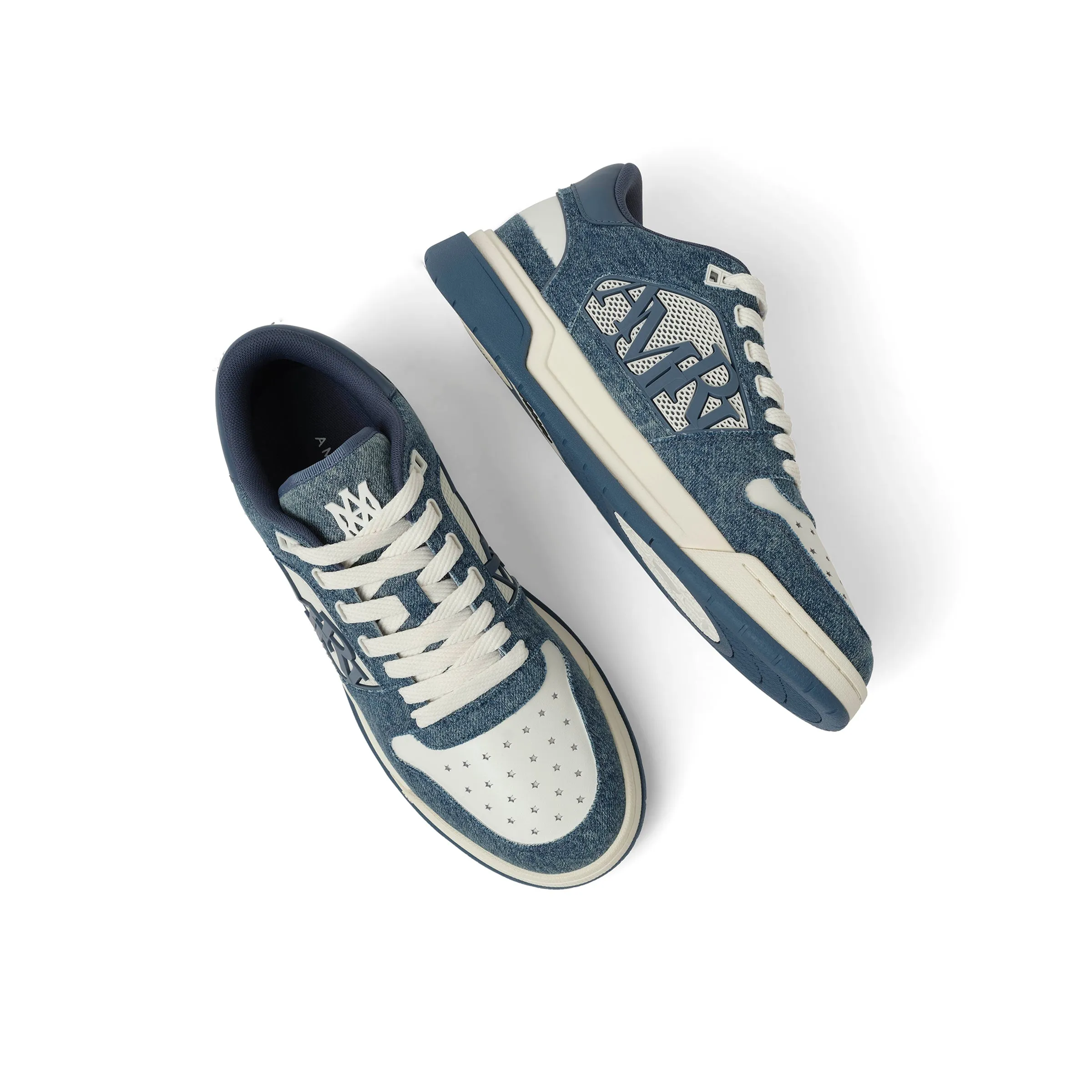 Vintage Denim Classic Low Sneaker in Washed Indigo sold by MARAIS product image thumbnail 4