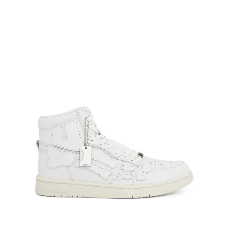 Skeleton High Sneaker in White sold by MARAIS