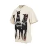 Thoroughbred T-Shirt in Vintage White sold by MARAIS