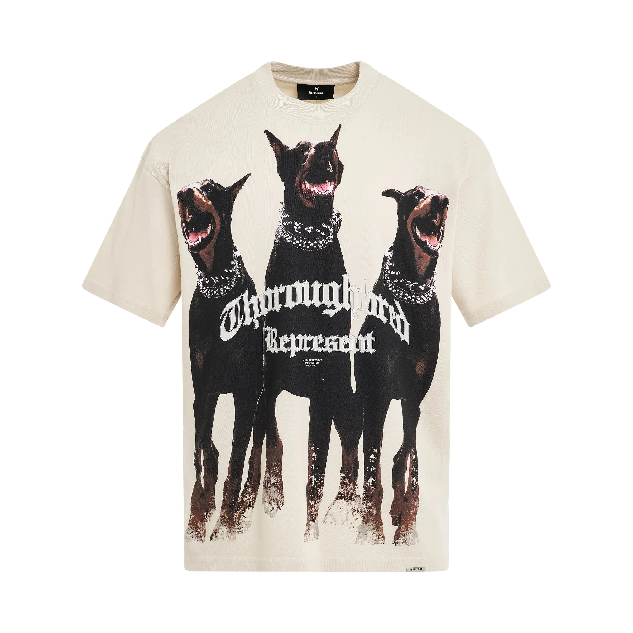 Thoroughbred T-Shirt in Vintage White sold by MARAIS