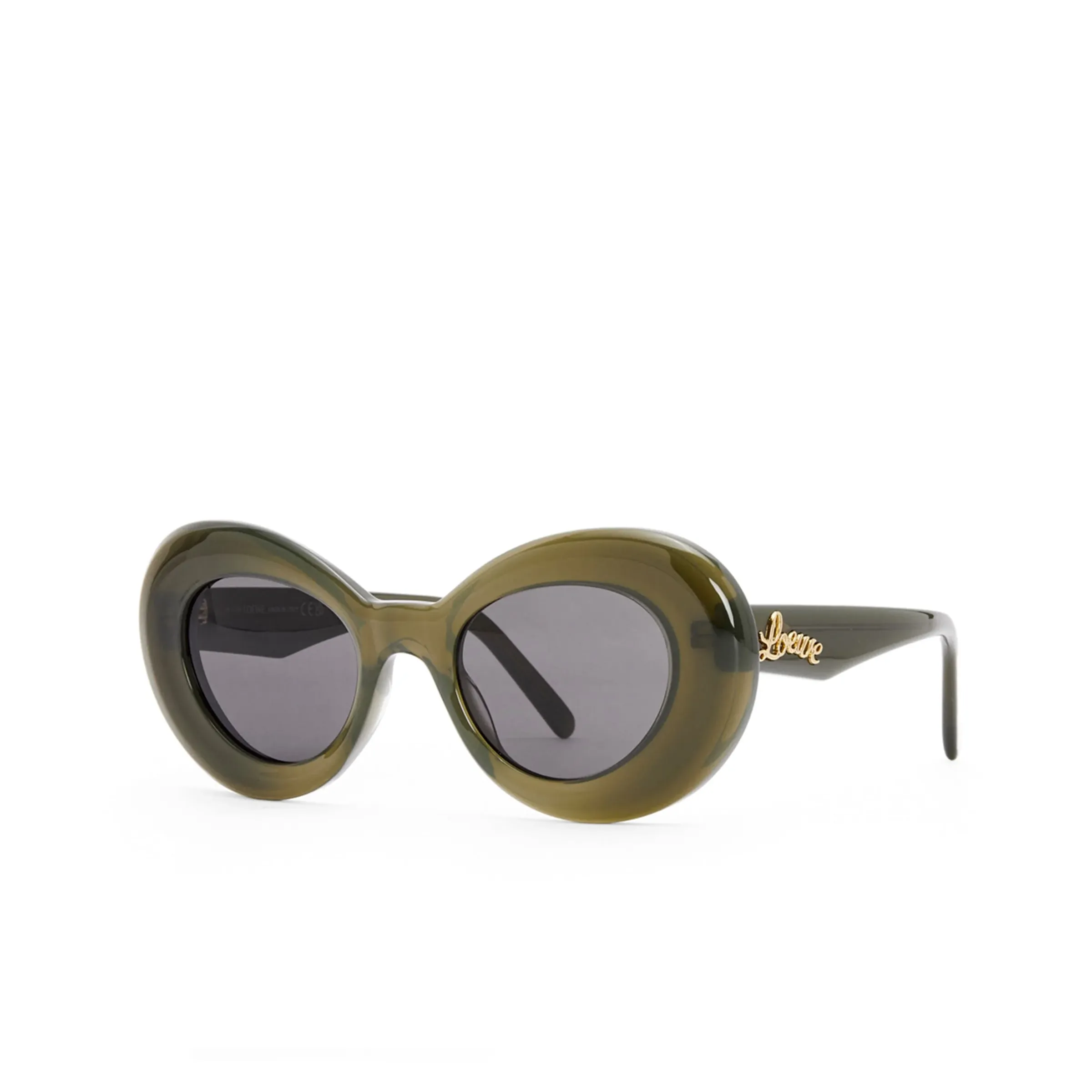 Loewe LW40112I 4796A Acetate Sunglasses in Green sold by MARAIS product image thumbnail 2