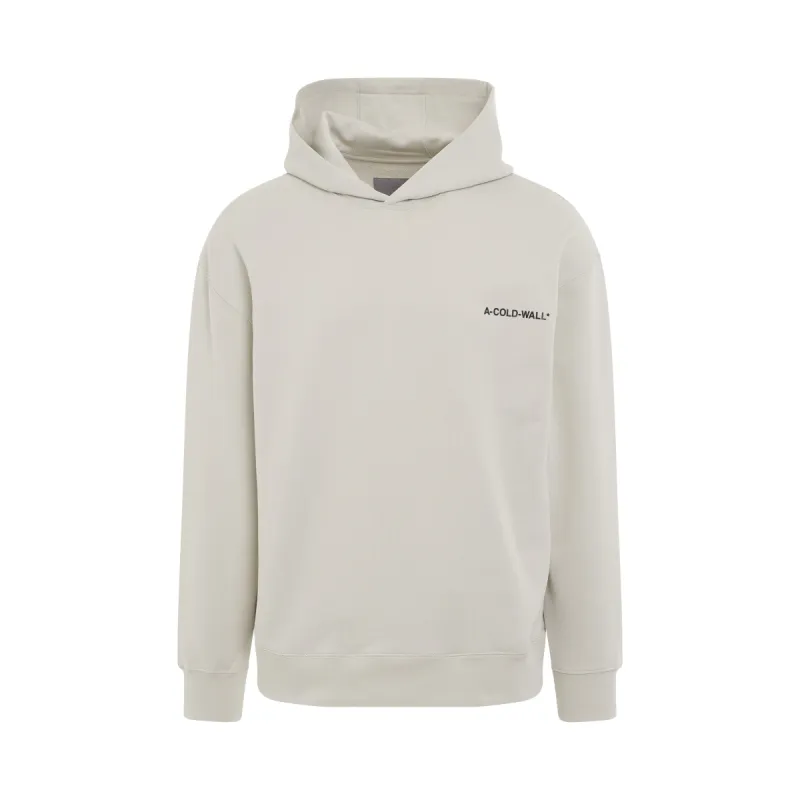 Essential Small Logo Hoodie in Bone sold by MARAIS