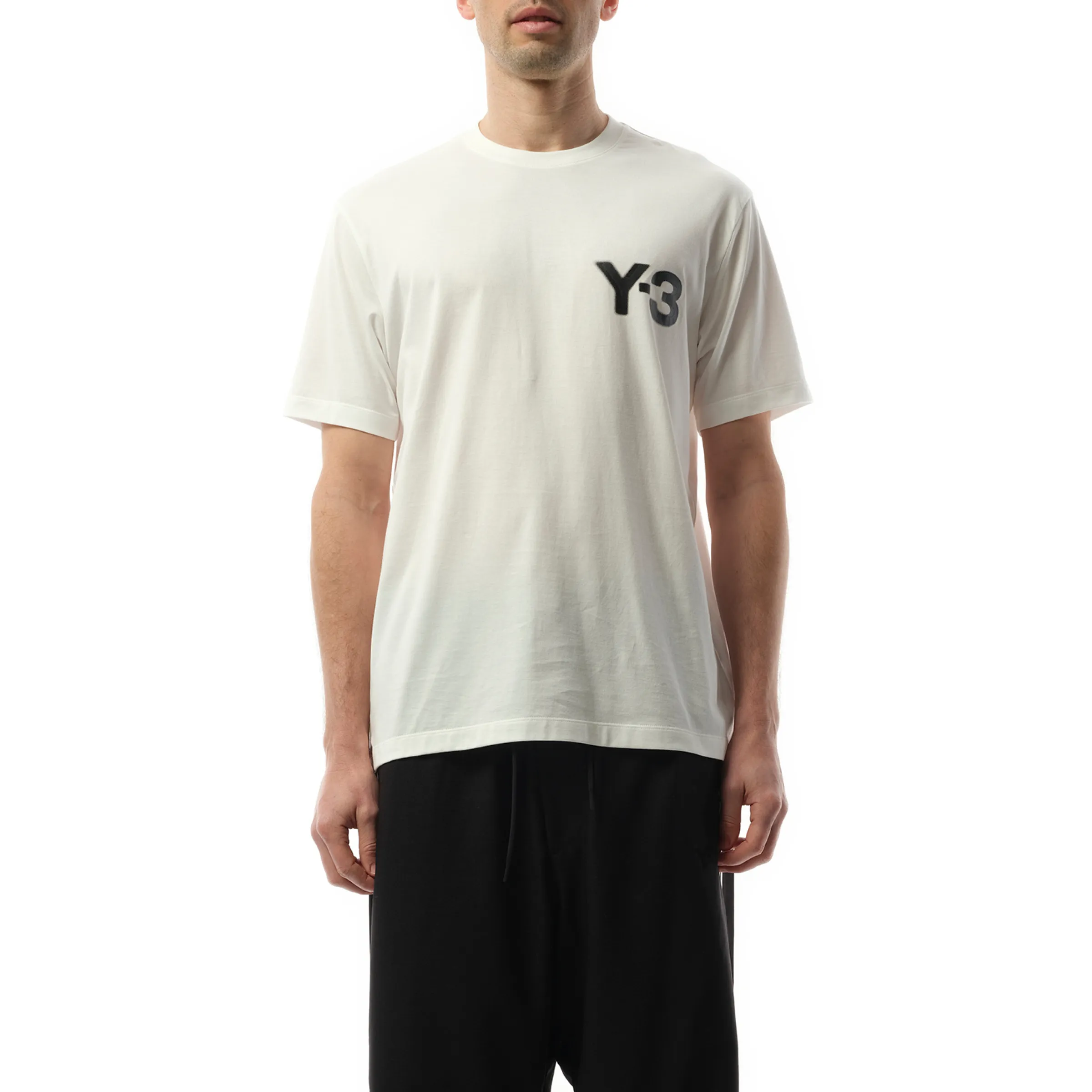 Logo Short Sleeve T-Shirt in White sold by MARAIS