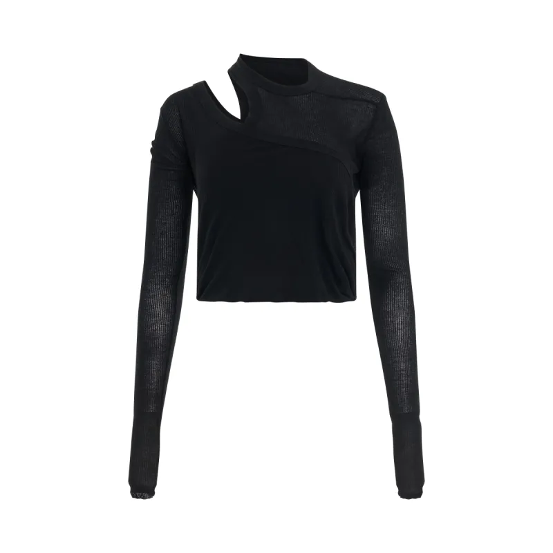 Banana Long Sleeve T-Shirt in Black sold by MARAIS