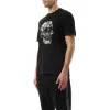 Skull Print T-Shirt in Black/Grey sold by MARAIS