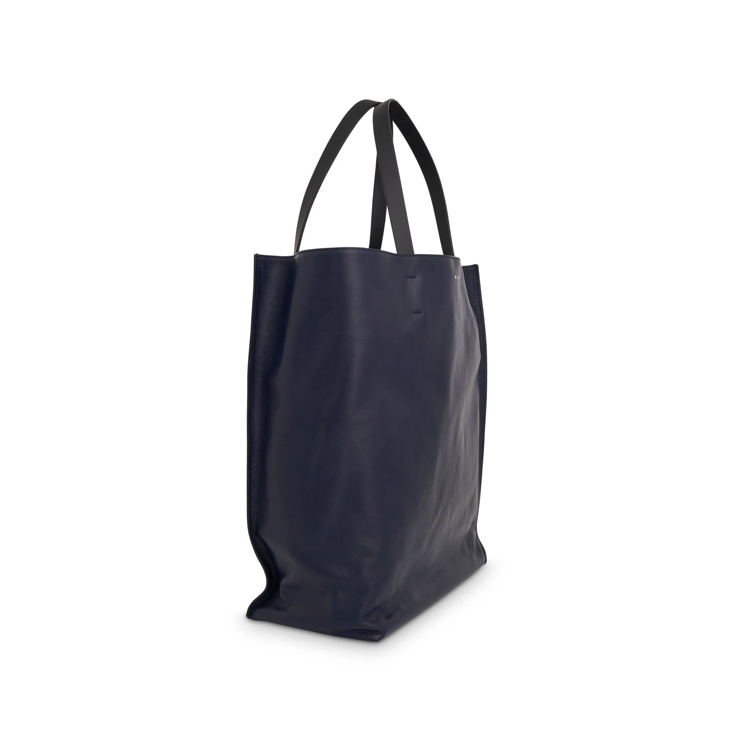 Museo Soft Large Tote Bag in Navy Blue/Black sold by MARAIS product image thumbnail 2