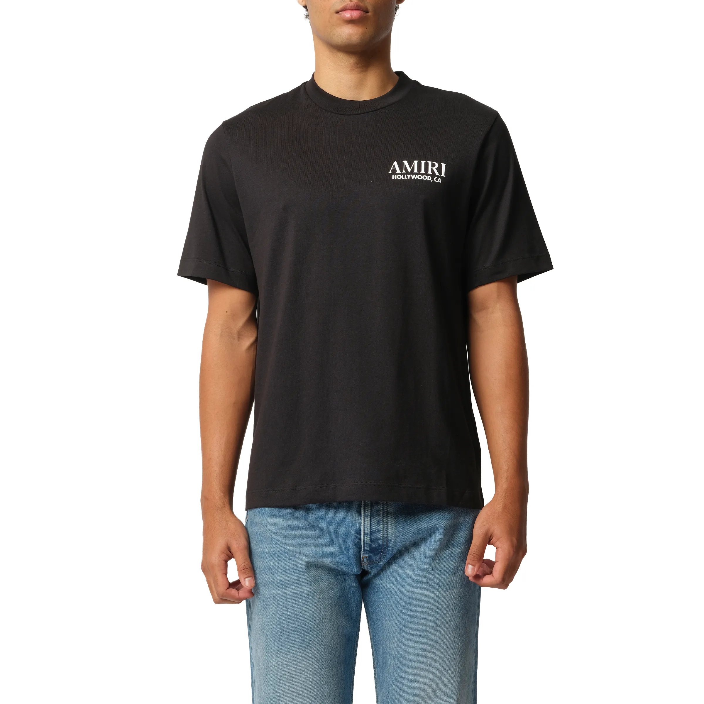 Bones Stacked T-Shirt in Black sold by MARAIS