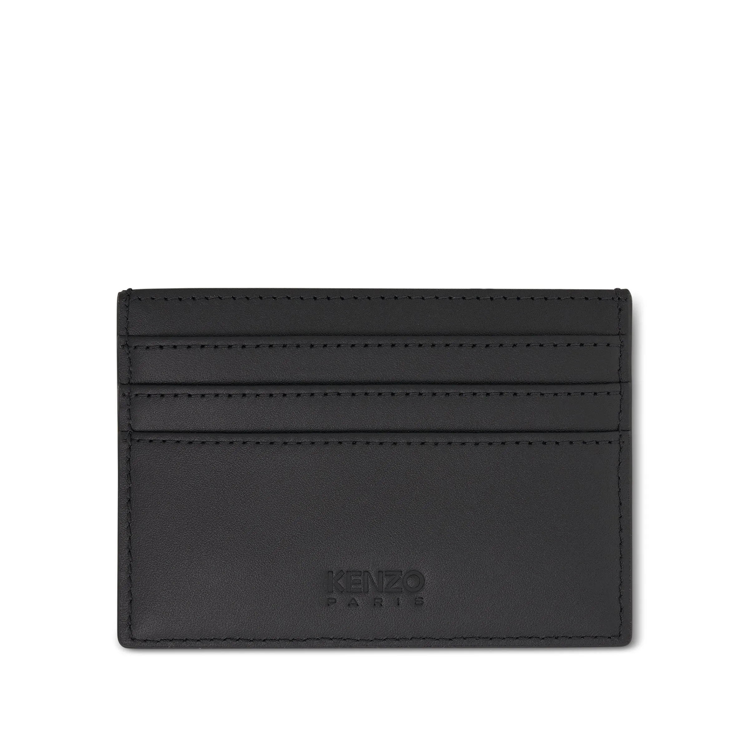 Paris Leather Cardholder in Black sold by MARAIS product image thumbnail 2