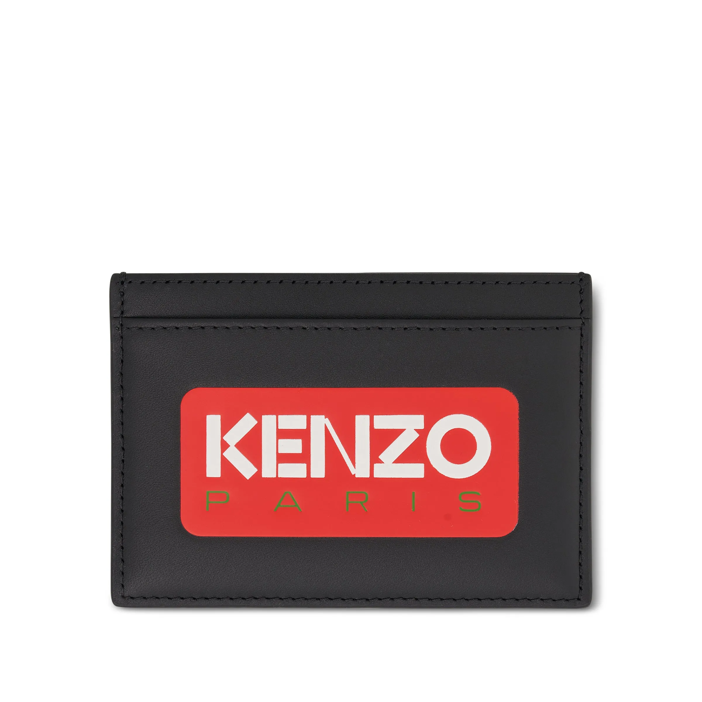 Paris Leather Cardholder in Black sold by MARAIS