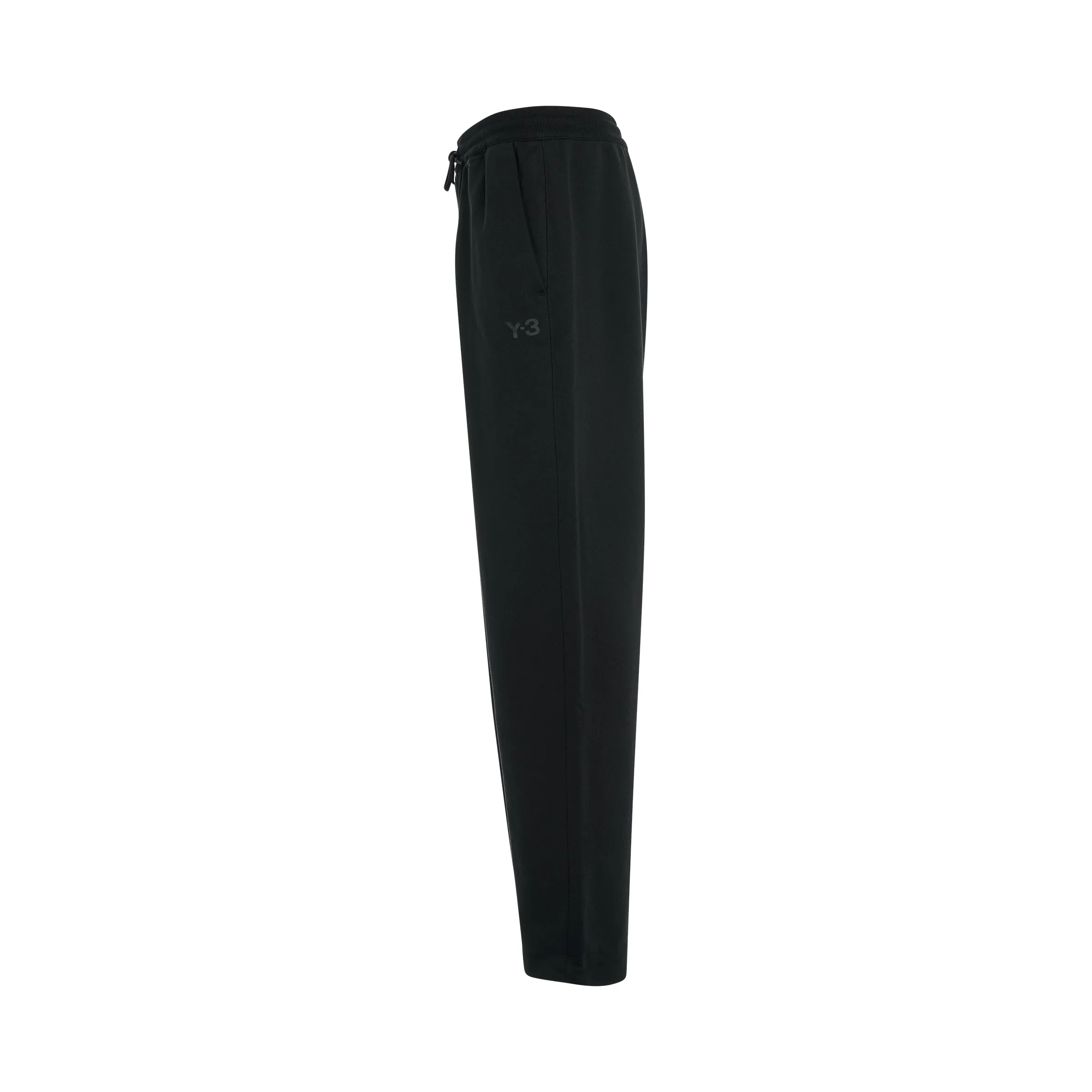 French Terry Straight Pants in Black sold by MARAIS product image thumbnail 3