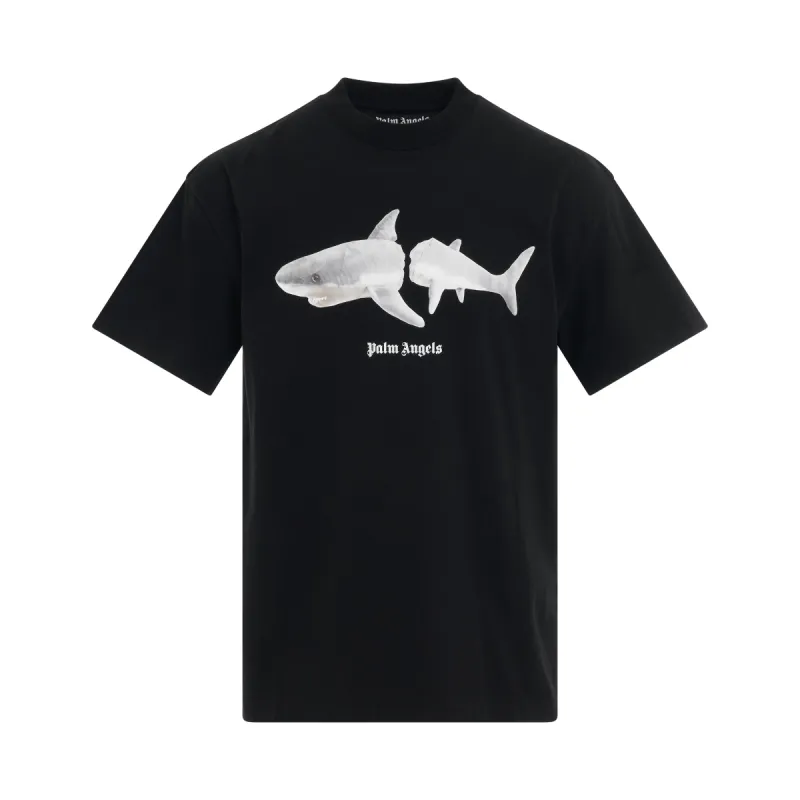 White Shark Classic T-Shirt in Black/White sold by MARAIS