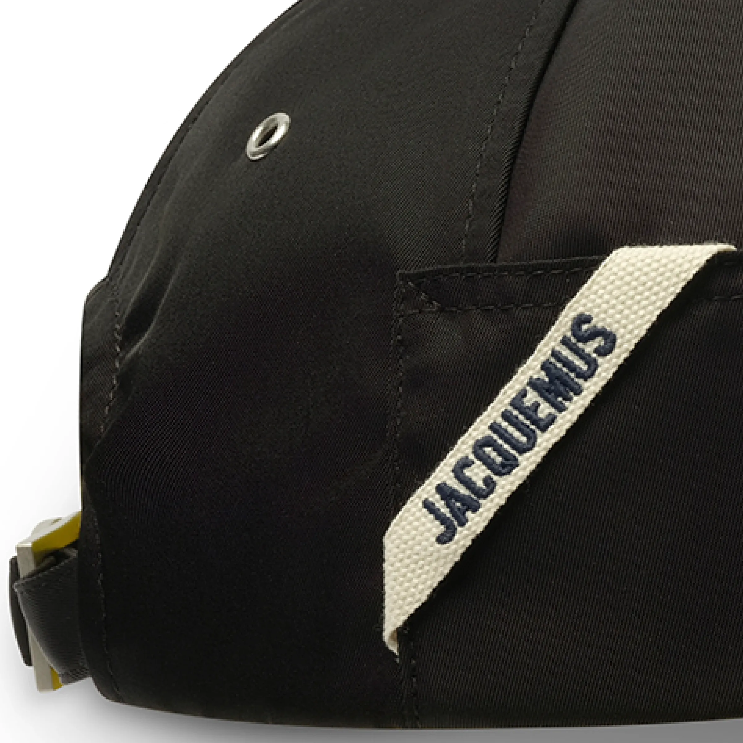 La Casquette Ovalie Cap in Black sold by MARAIS product image thumbnail 3