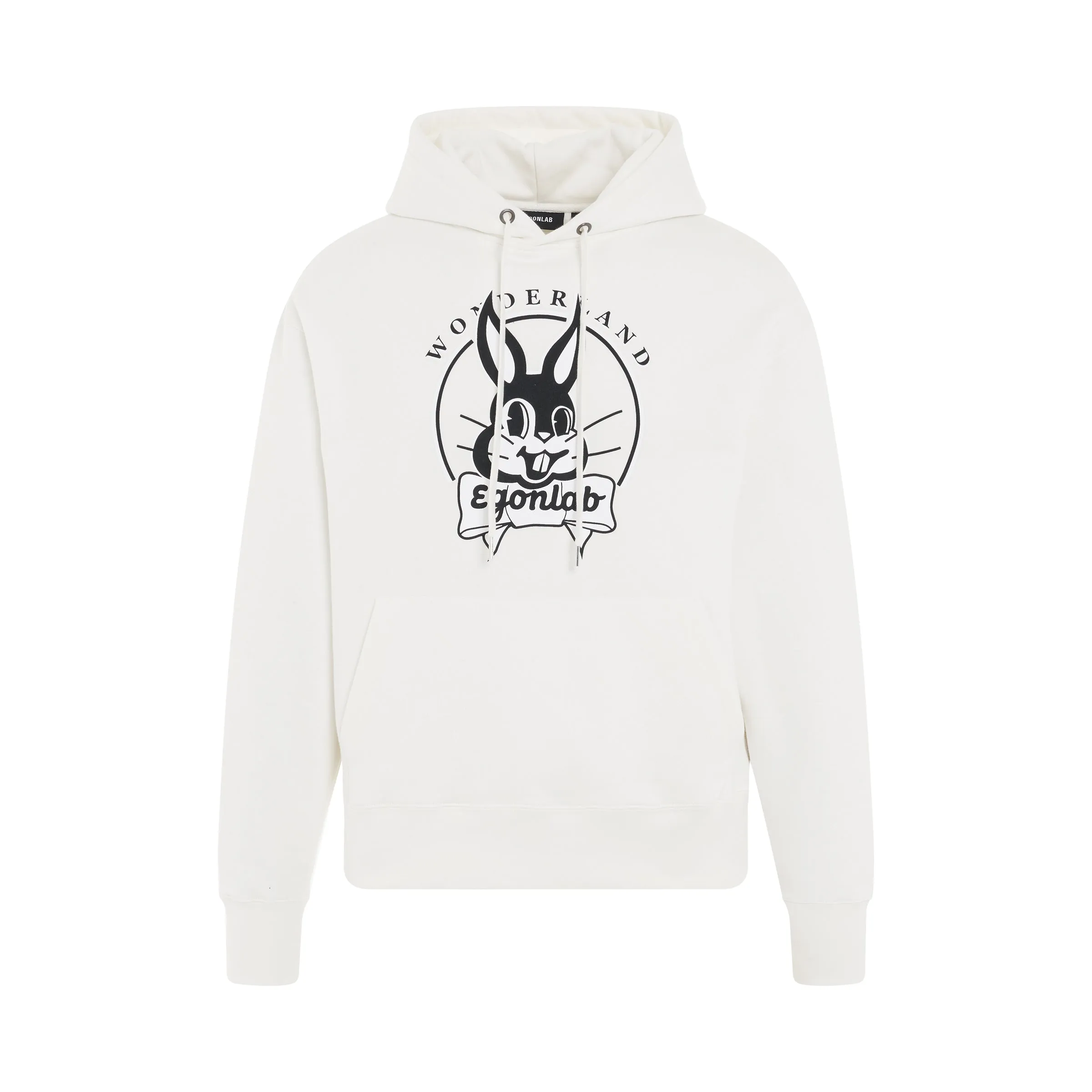 Bunny Hoodie in White sold by MARAIS
