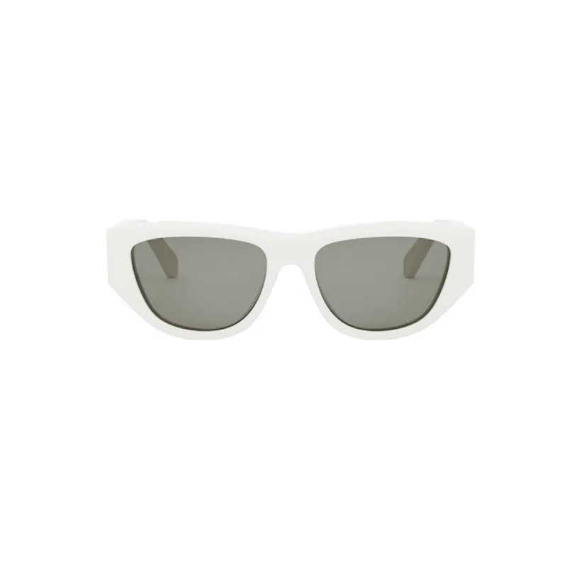 Celine CL40278U 5525A Acetate Sunglasses in White sold by MARAIS