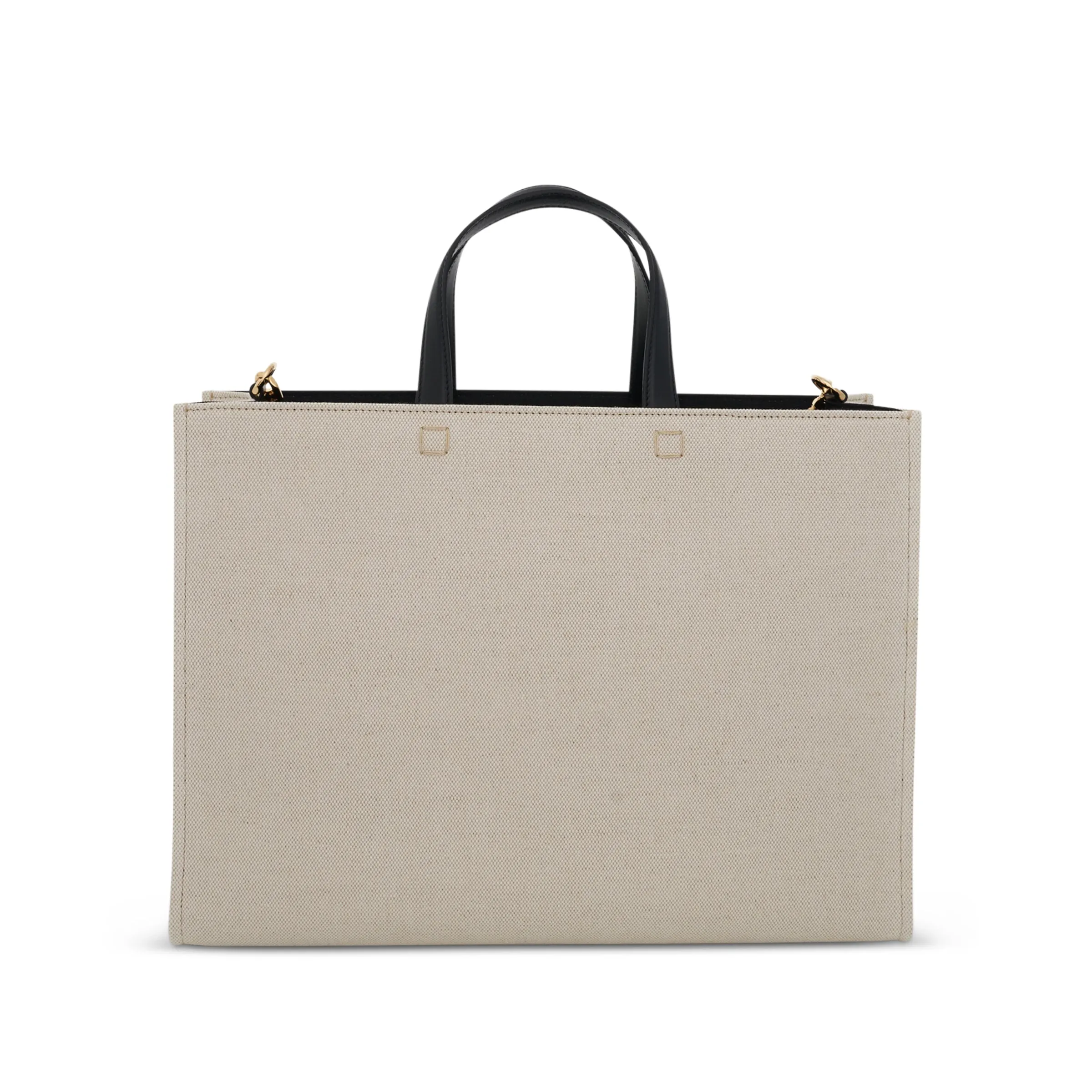 Medium G Tote Shopping Bag in Canvas in Beige sold by MARAIS product image thumbnail 3