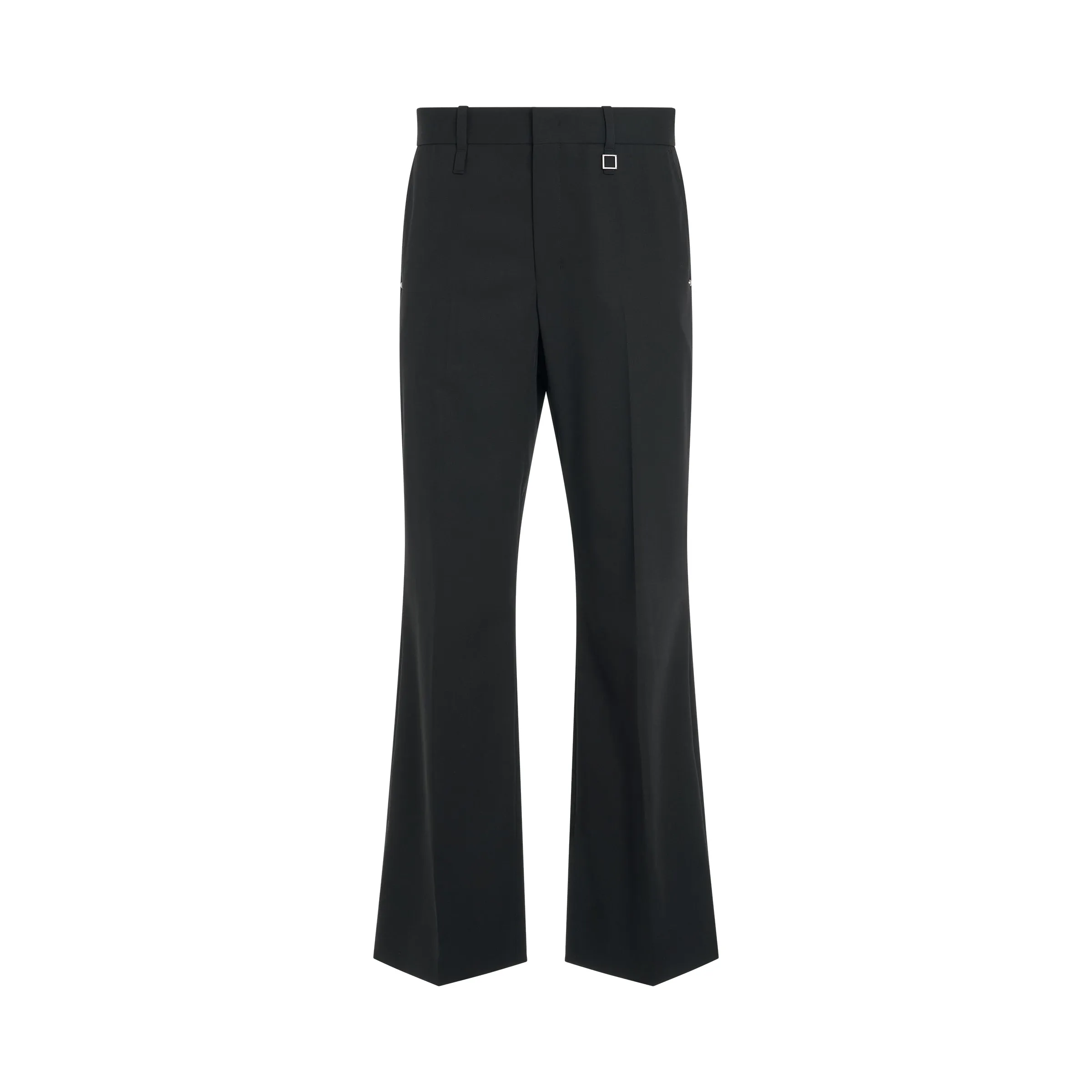 Flared Suit Pants in Black sold by MARAIS