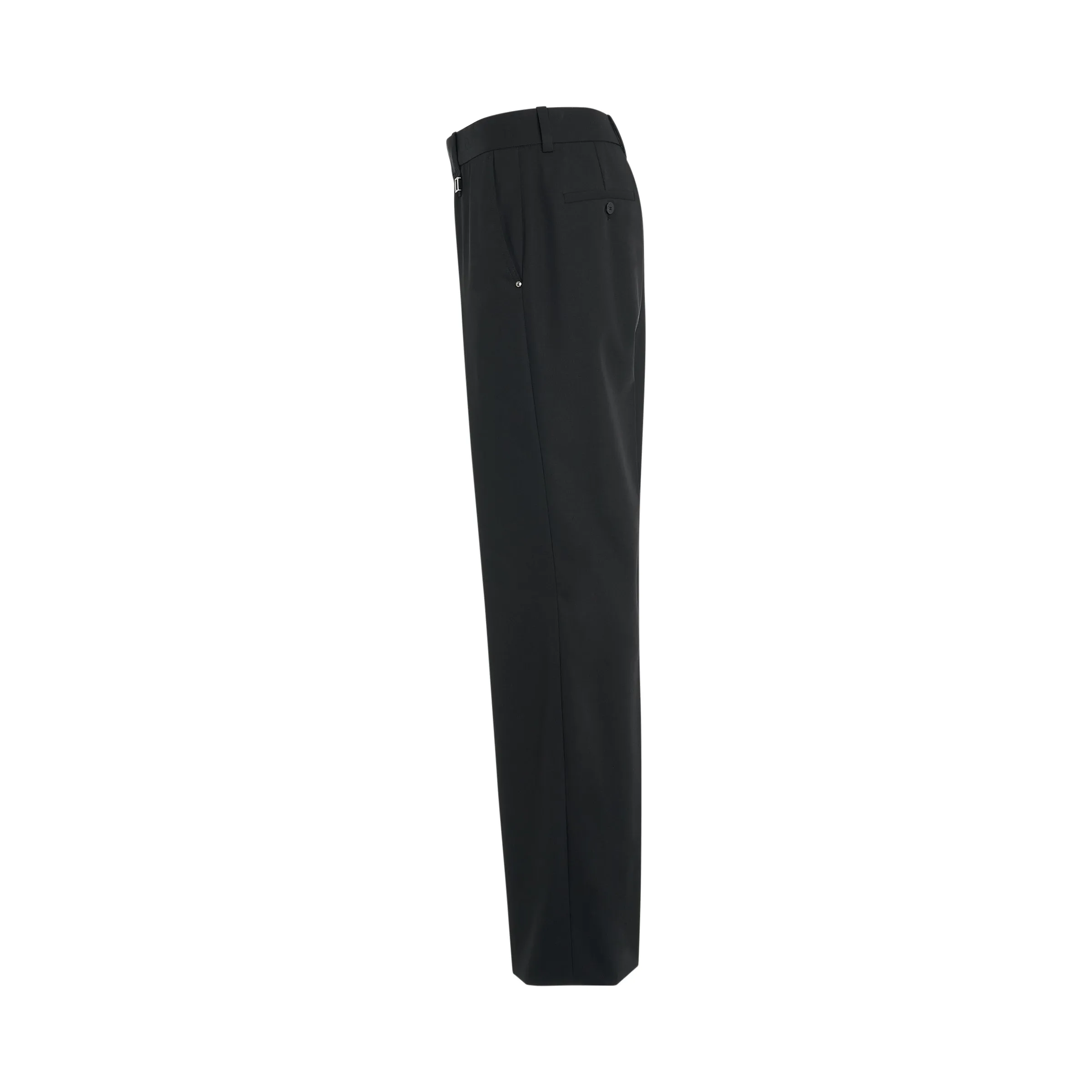 Flared Suit Pants in Black sold by MARAIS product image thumbnail 3