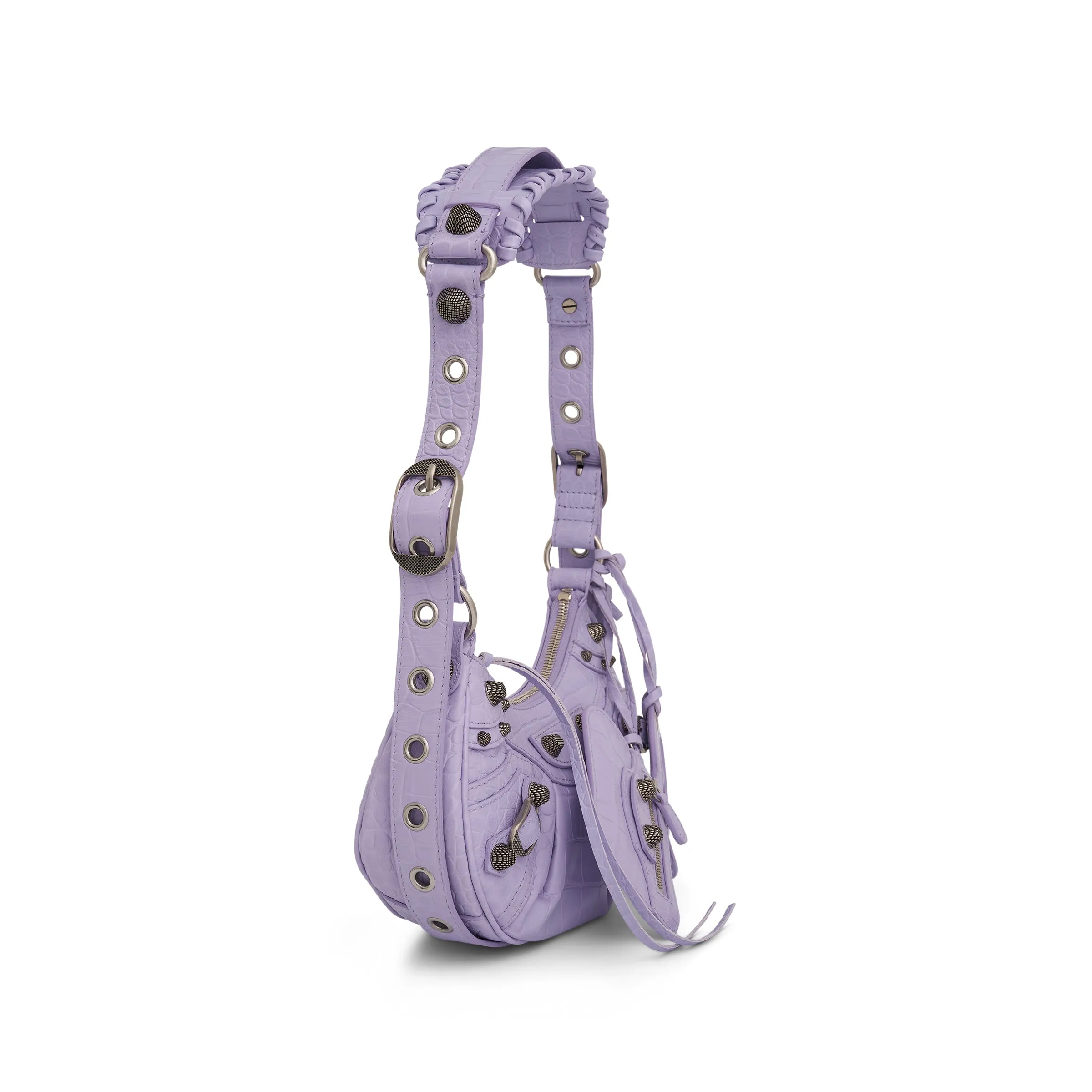 Le Cagole XS Shoulder Bag in Lilac sold by MARAIS product image thumbnail 2