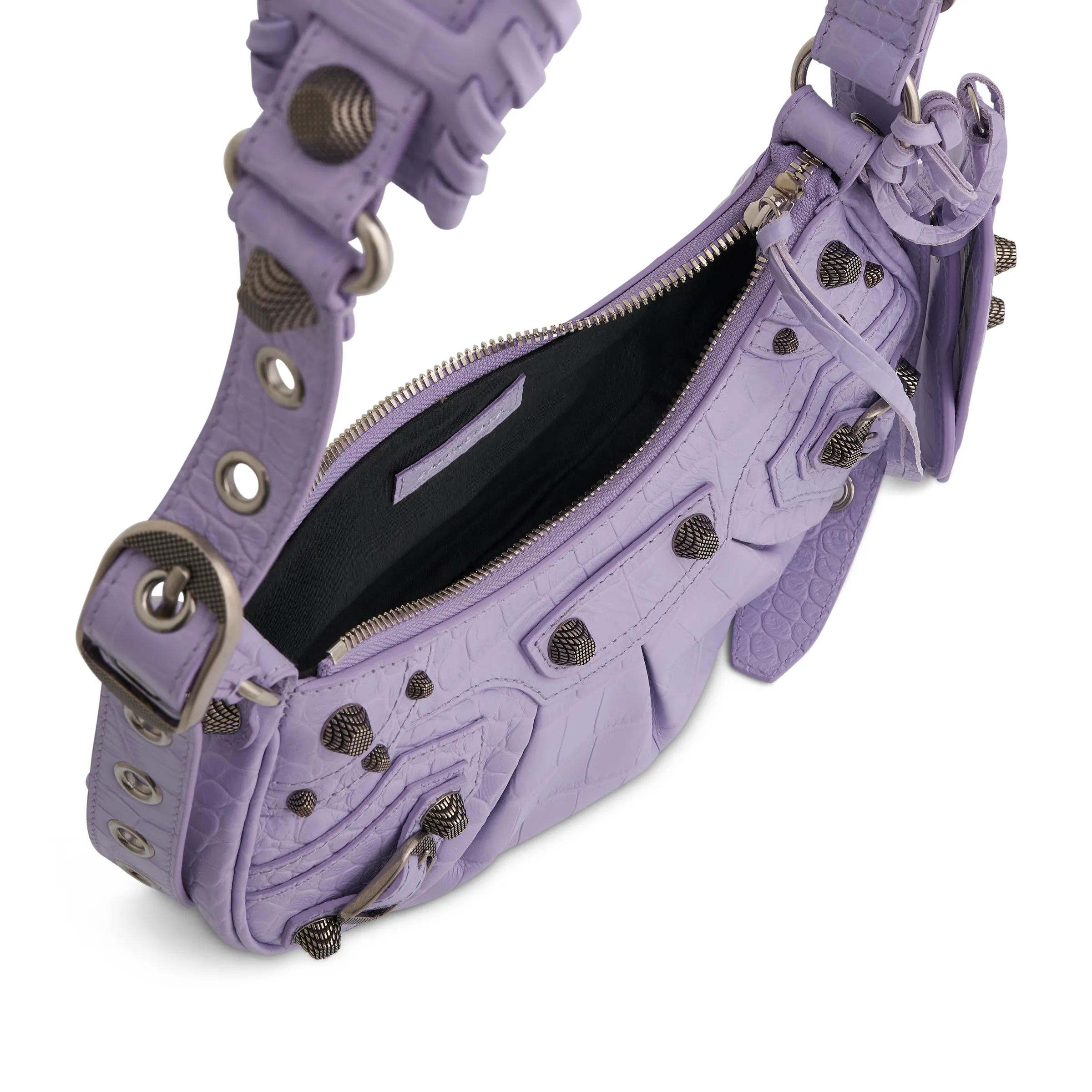 Le Cagole XS Shoulder Bag in Lilac sold by MARAIS product image thumbnail 4