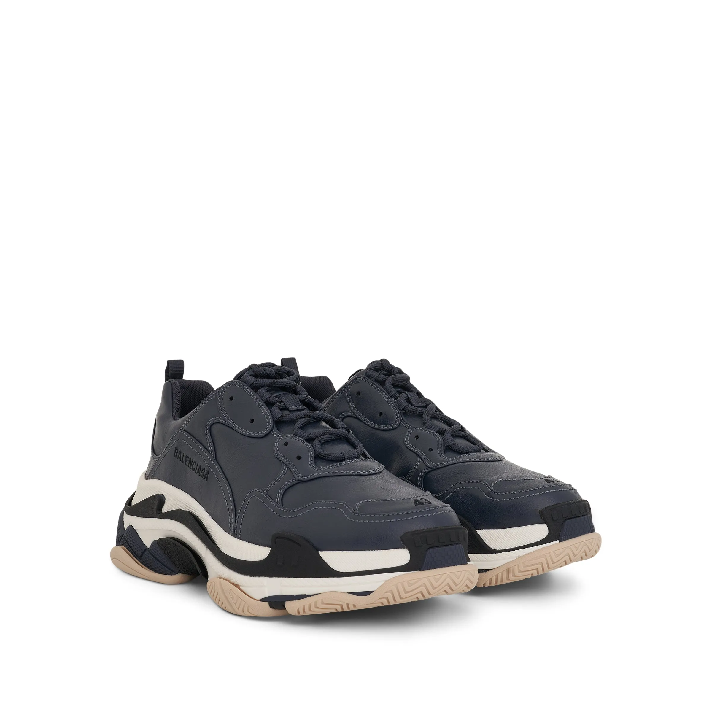Triple S Sneaker in Stone Blue/Black sold by MARAIS product image thumbnail 2