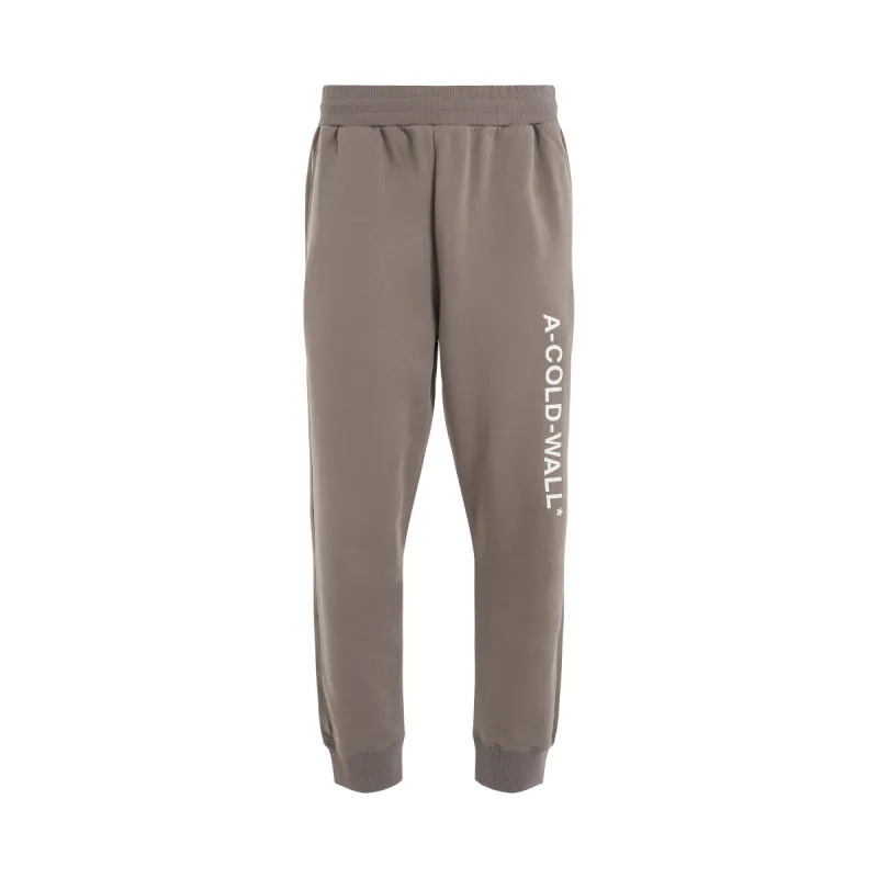 Essential Logo Sweatpants in Mid Grey sold by MARAIS