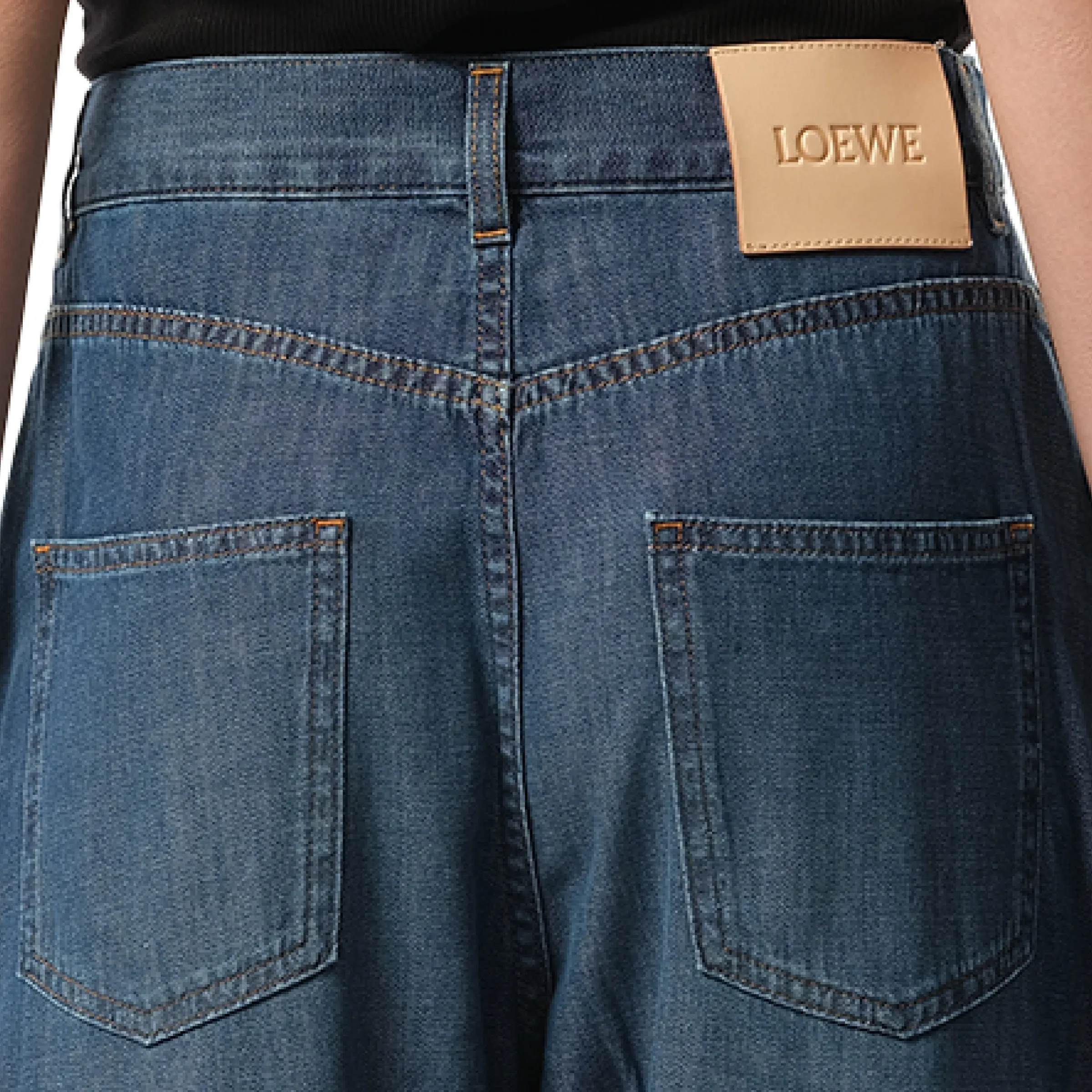Balloon Trousers AF in Washed Blue sold by MARAIS product image thumbnail 3