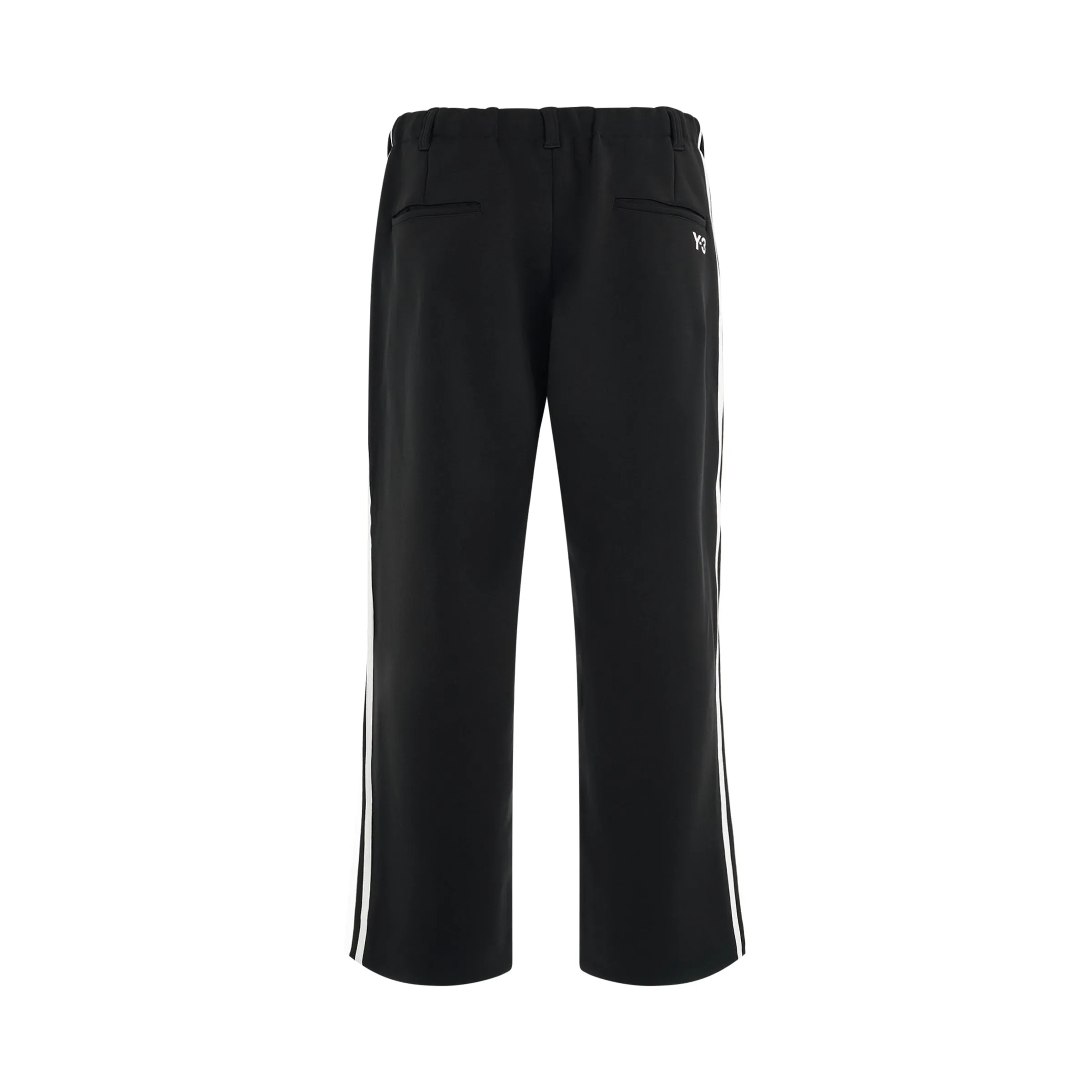3 Stripe Straight Track Pants in Black/Off White sold by MARAIS product image thumbnail 4