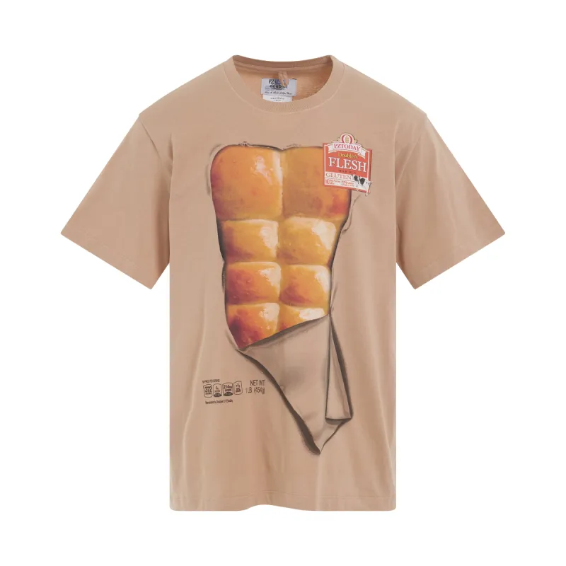 Bread Print T-Shirt in Craft sold by MARAIS