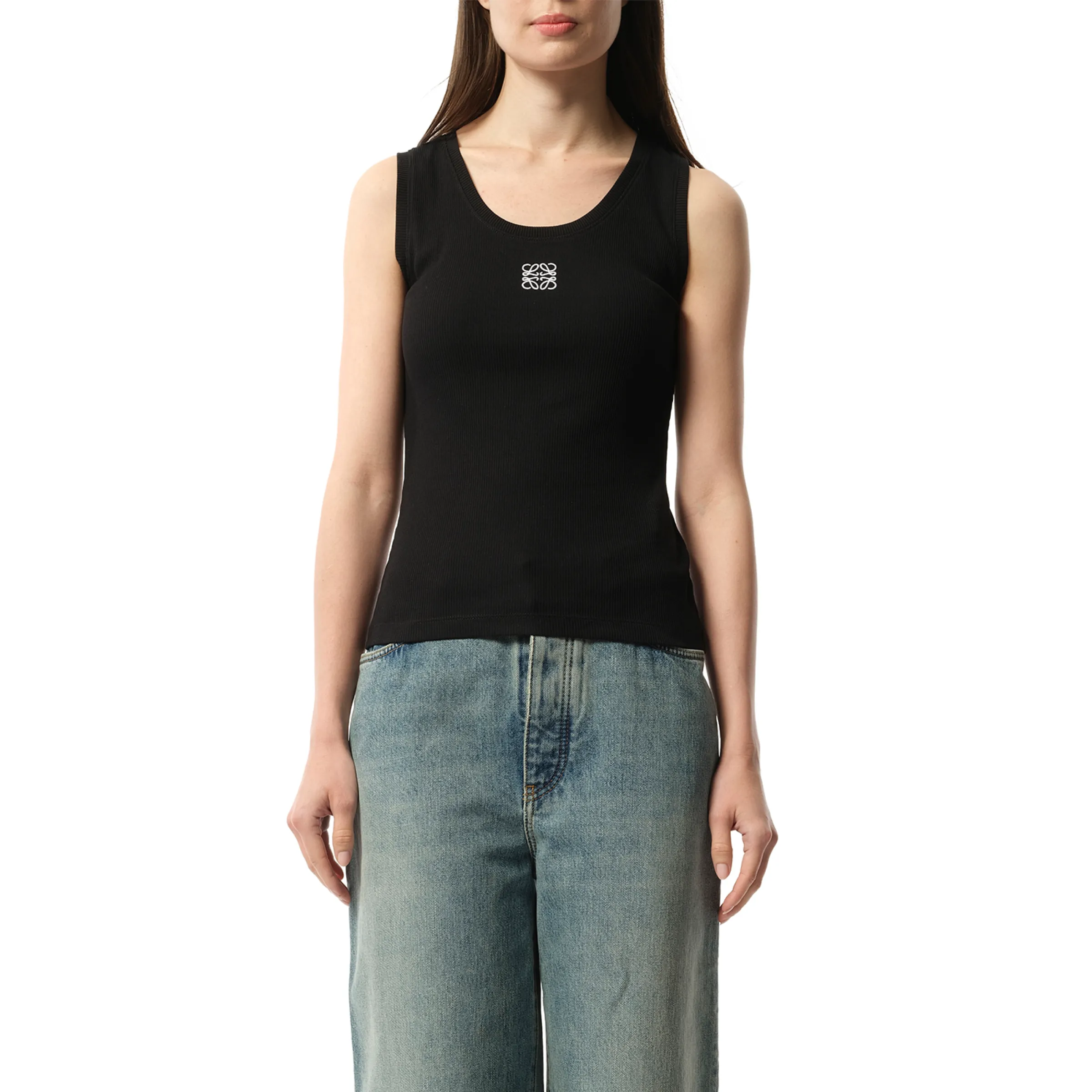 Anagram Tanktop in Black sold by MARAIS