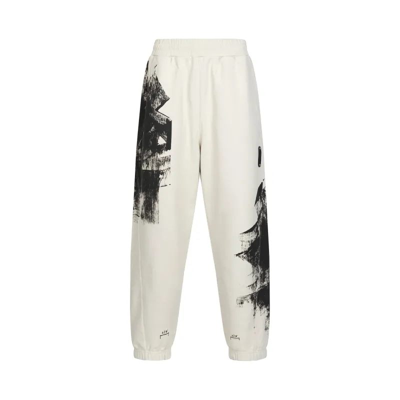 Brushstroke Sweatpant in Bone sold by MARAIS