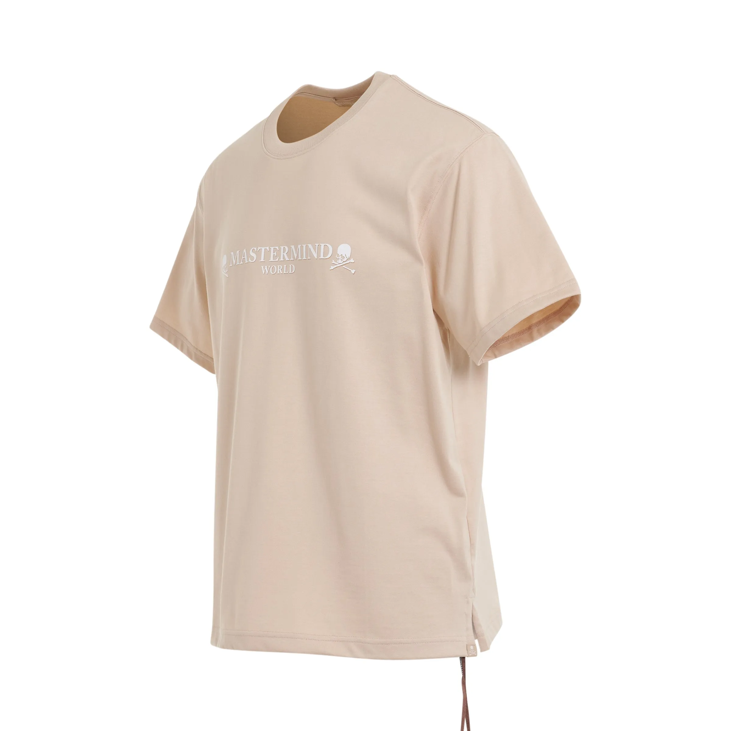 Logo and Skull T-Shirt in Beige sold by MARAIS product image thumbnail 2
