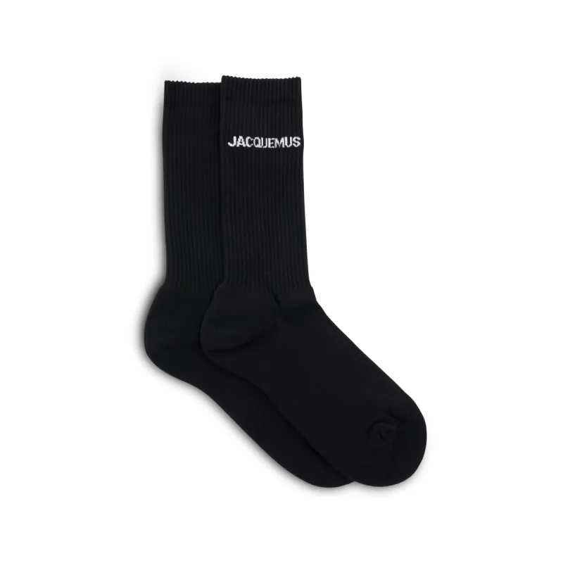 Jacquemus Socks in Black made by MARAIS