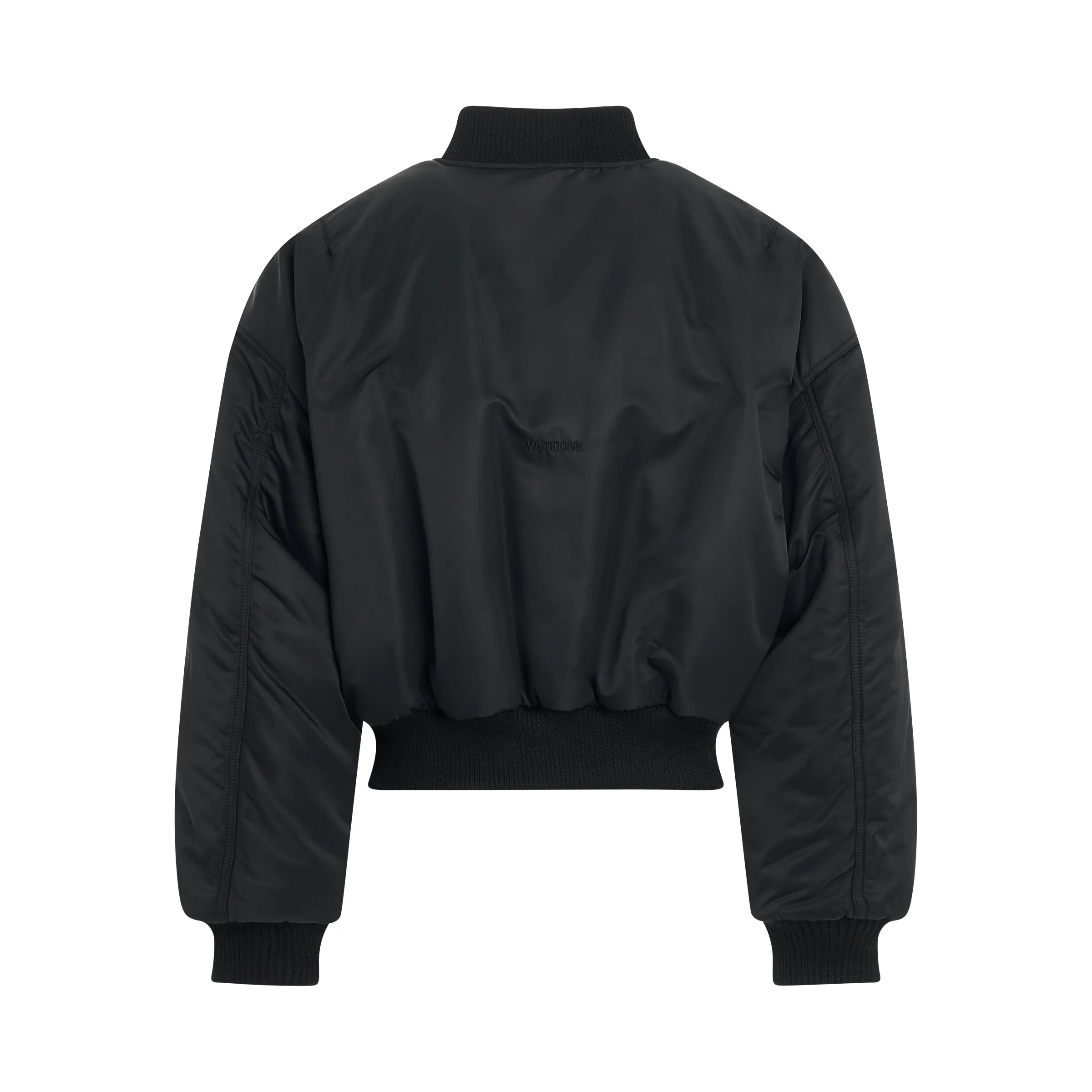 Puff Bomber Jacket in Black sold by MARAIS product image thumbnail 4