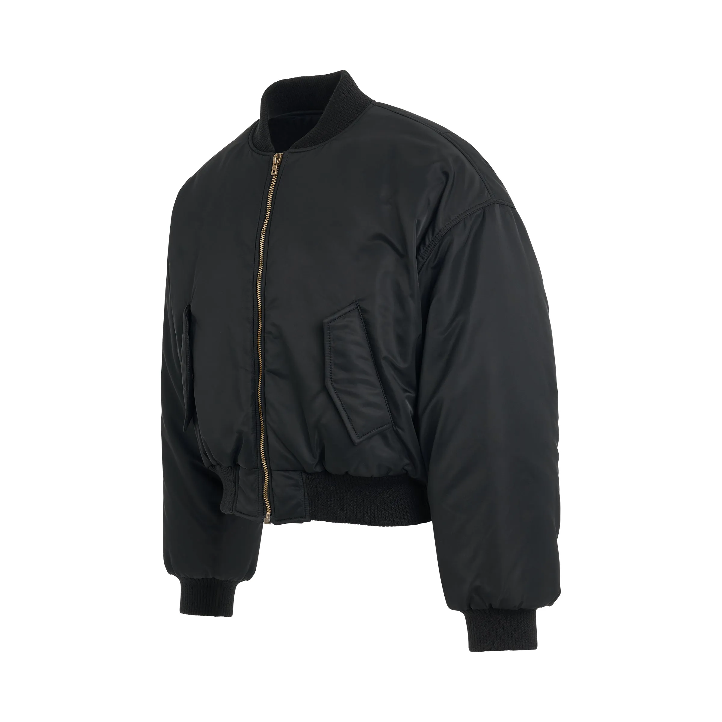 Puff Bomber Jacket in Black sold by MARAIS product image thumbnail 2