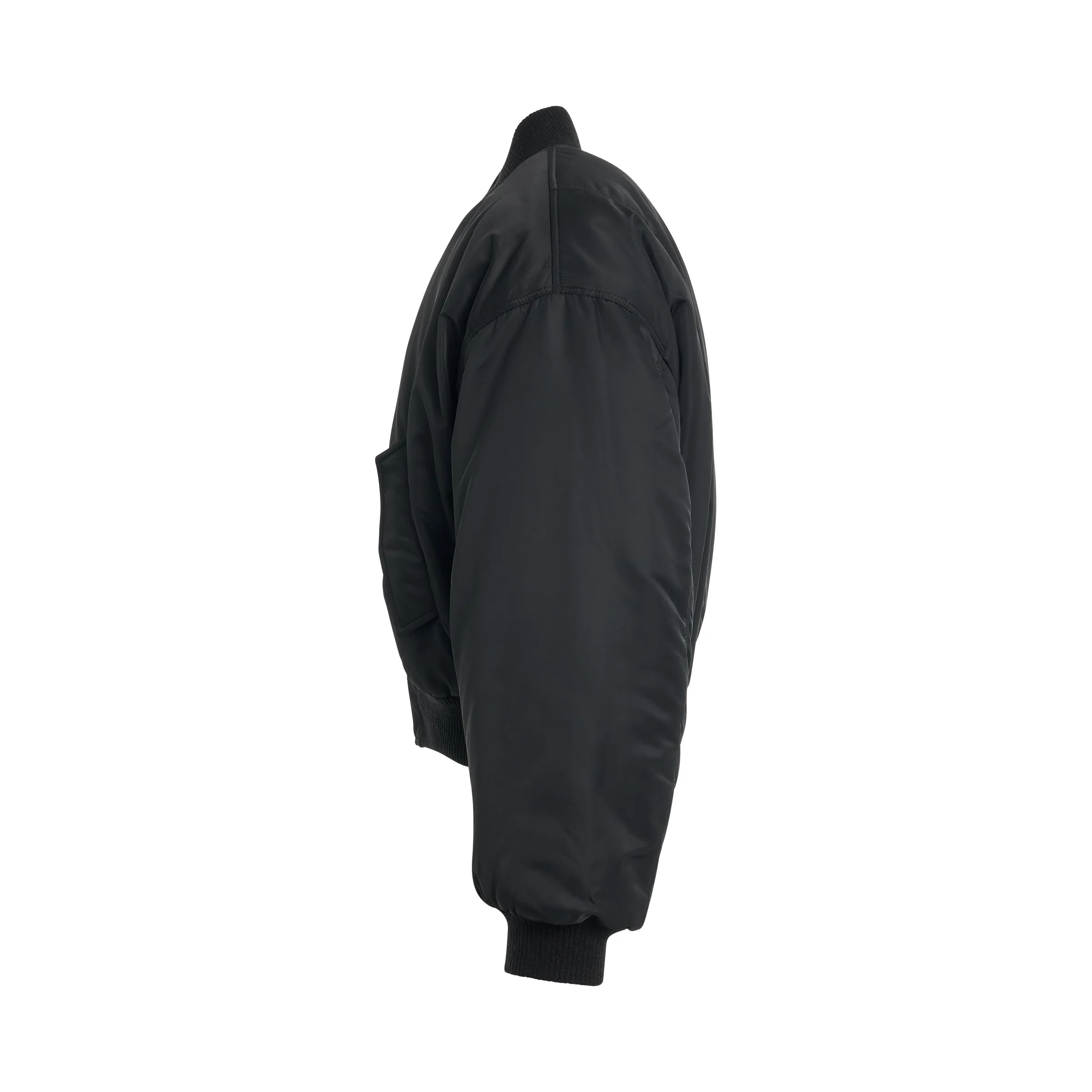 Puff Bomber Jacket in Black sold by MARAIS product image thumbnail 3