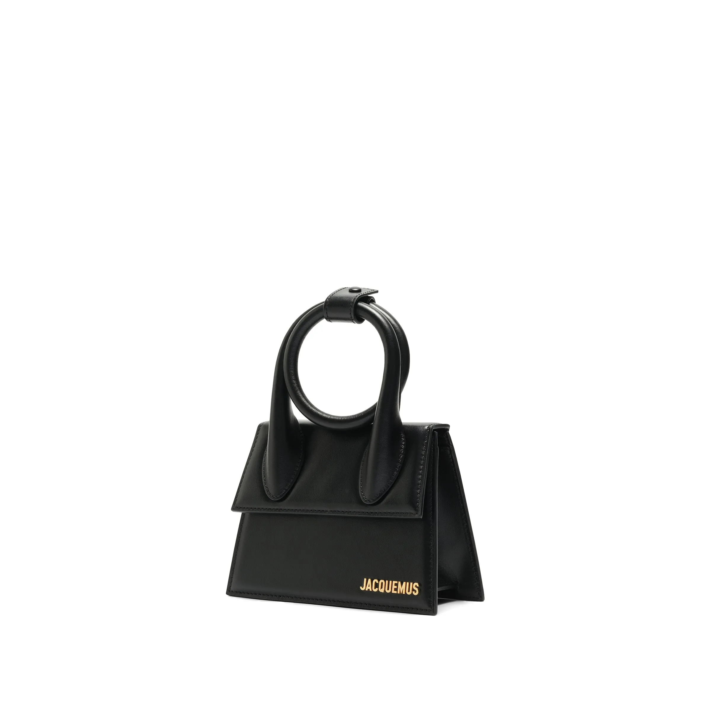 Le Chiquito Noeud Leather Bag in Black sold by MARAIS product image thumbnail 2