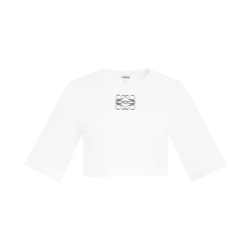 Cropped T-Shirt in White sold by MARAIS
