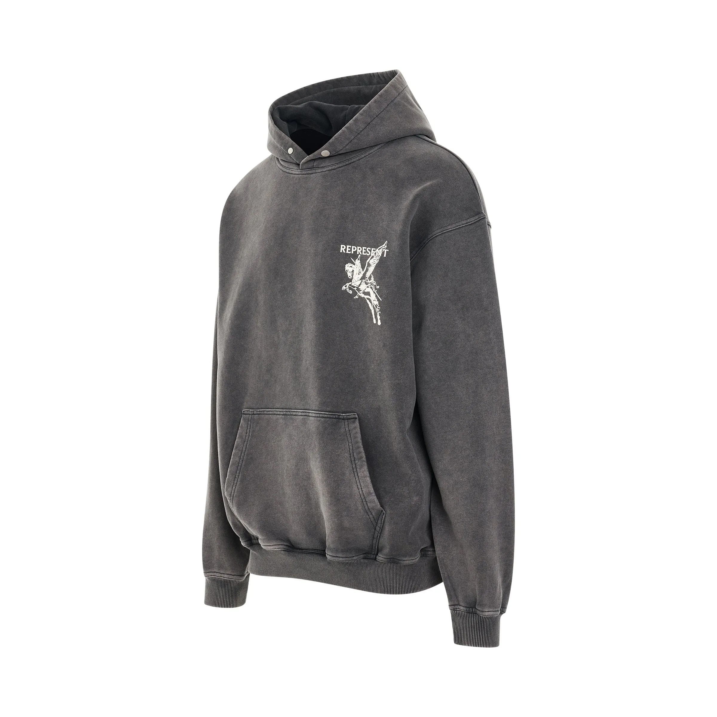 Power and Speed Hoodie in Vintage Grey sold by MARAIS product image thumbnail 2