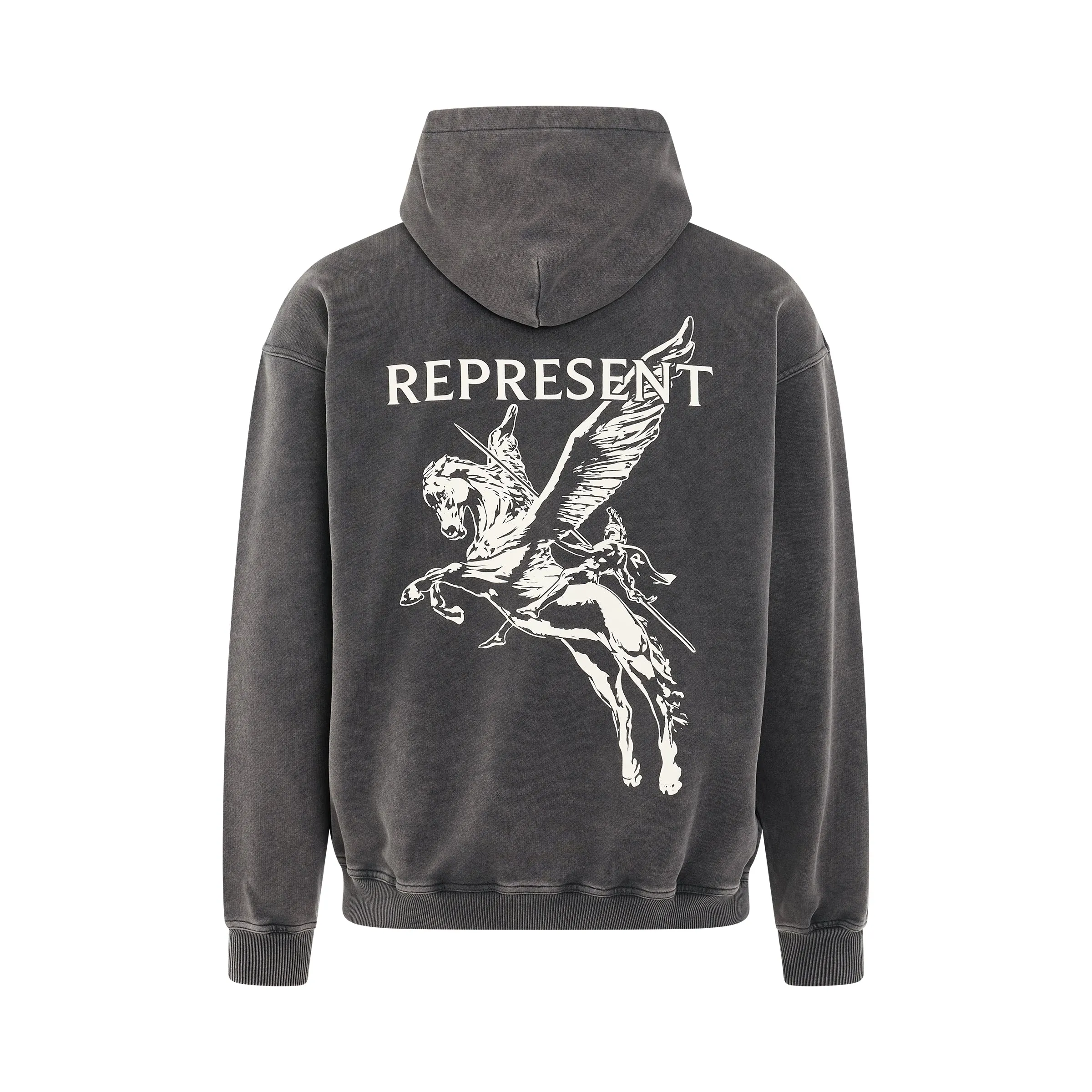Power and Speed Hoodie in Vintage Grey sold by MARAIS product image thumbnail 4