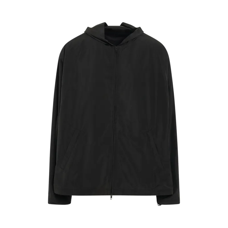 Tracksuit Rain Jacket in Black sold by MARAIS