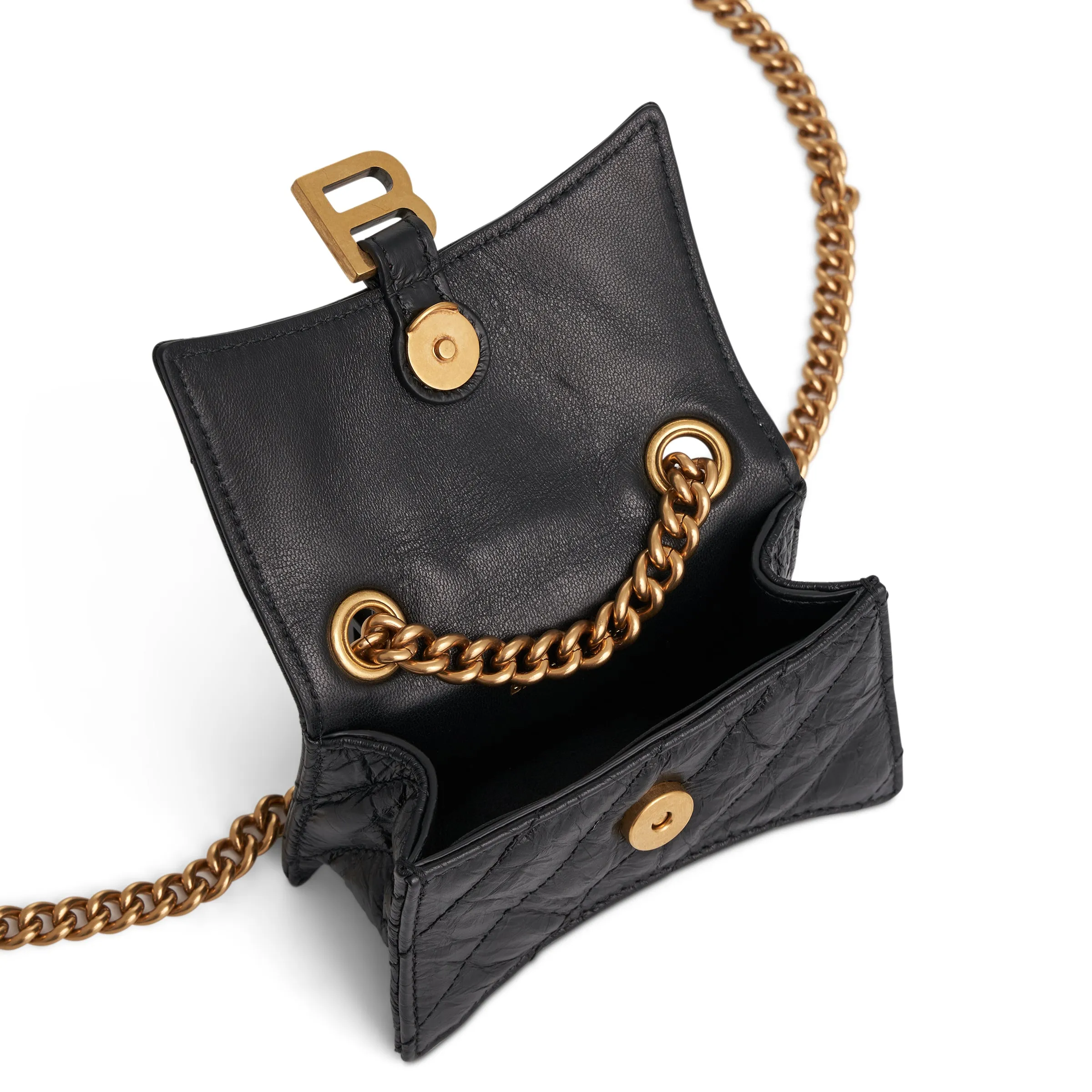 Crush Chain Mini Bag in Black sold by MARAIS product image thumbnail 5