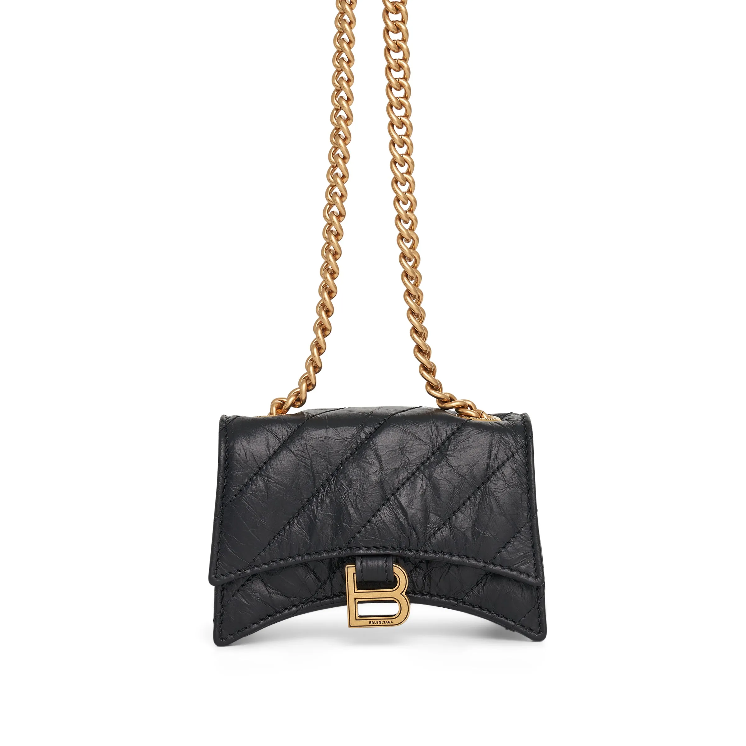 Crush Chain Mini Bag in Black sold by MARAIS product image thumbnail 3