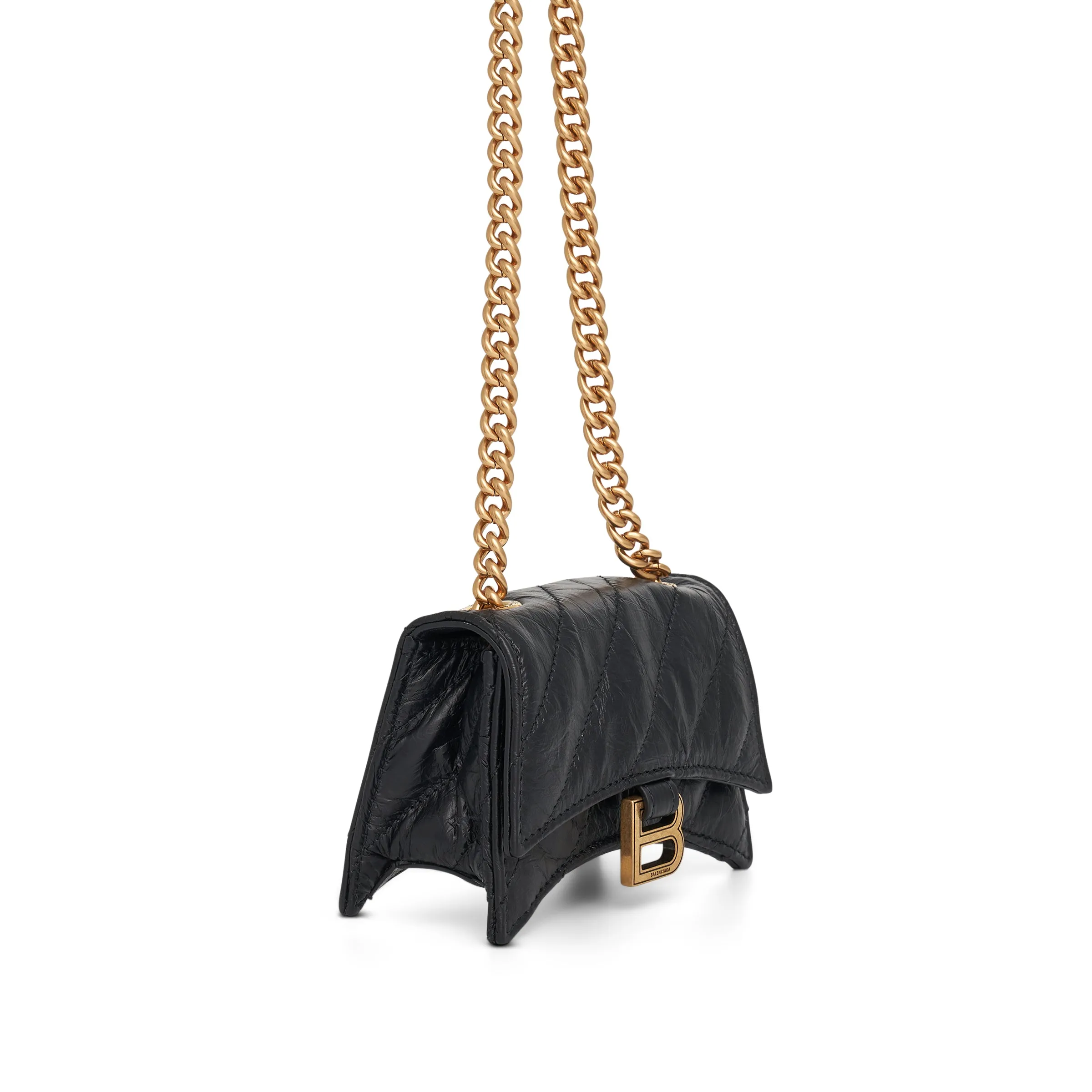 Crush Chain Mini Bag in Black sold by MARAIS product image thumbnail 2