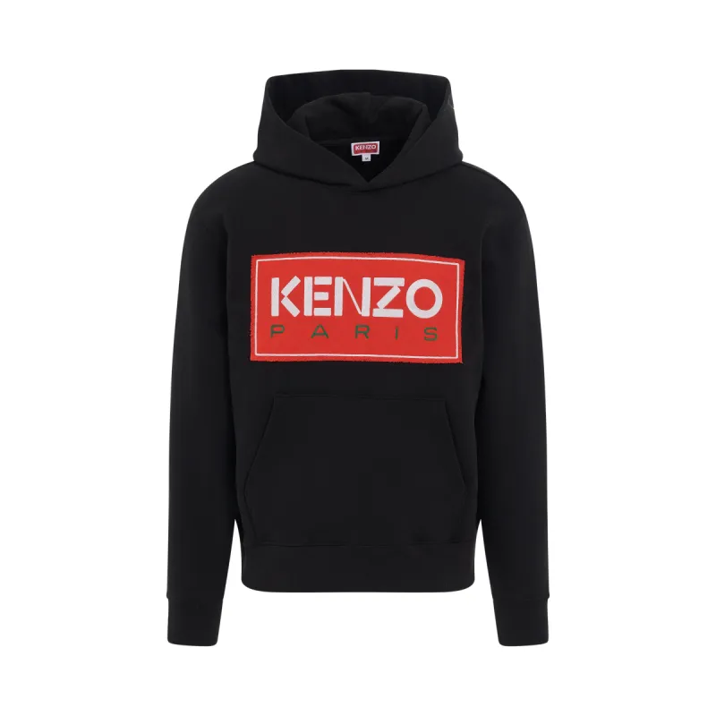 Paris Classic Hoodie in Black sold by MARAIS