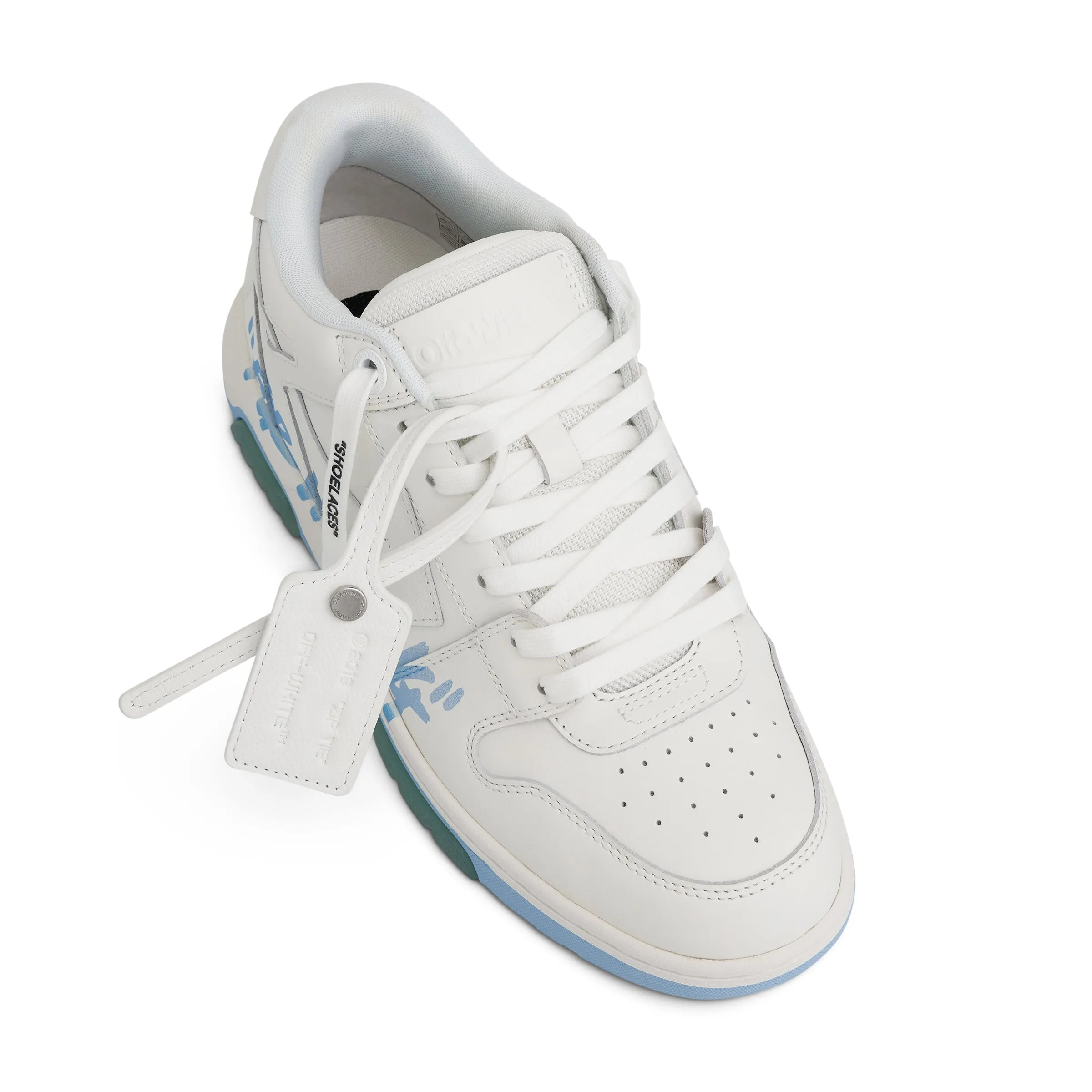 Out Of Office 'For Walking' Sneaker in White/Light Blue sold by MARAIS product image thumbnail 4